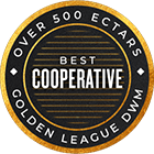 Best Cooperative over 500 hectares pelo Golden League DWM 2022