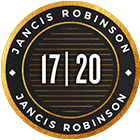 17/20 pontos Jancis Robinson