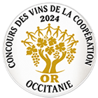 Medalha de Ouro Concours des Vins de la Coopération Occitanie 2024