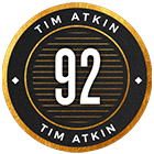 92 pontos Tim Atkin