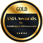 Medalha de ouro Asia Awards 2025