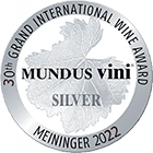 Medalha de Prata Mundus Vini
