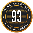 93 pontos Wine Advocate