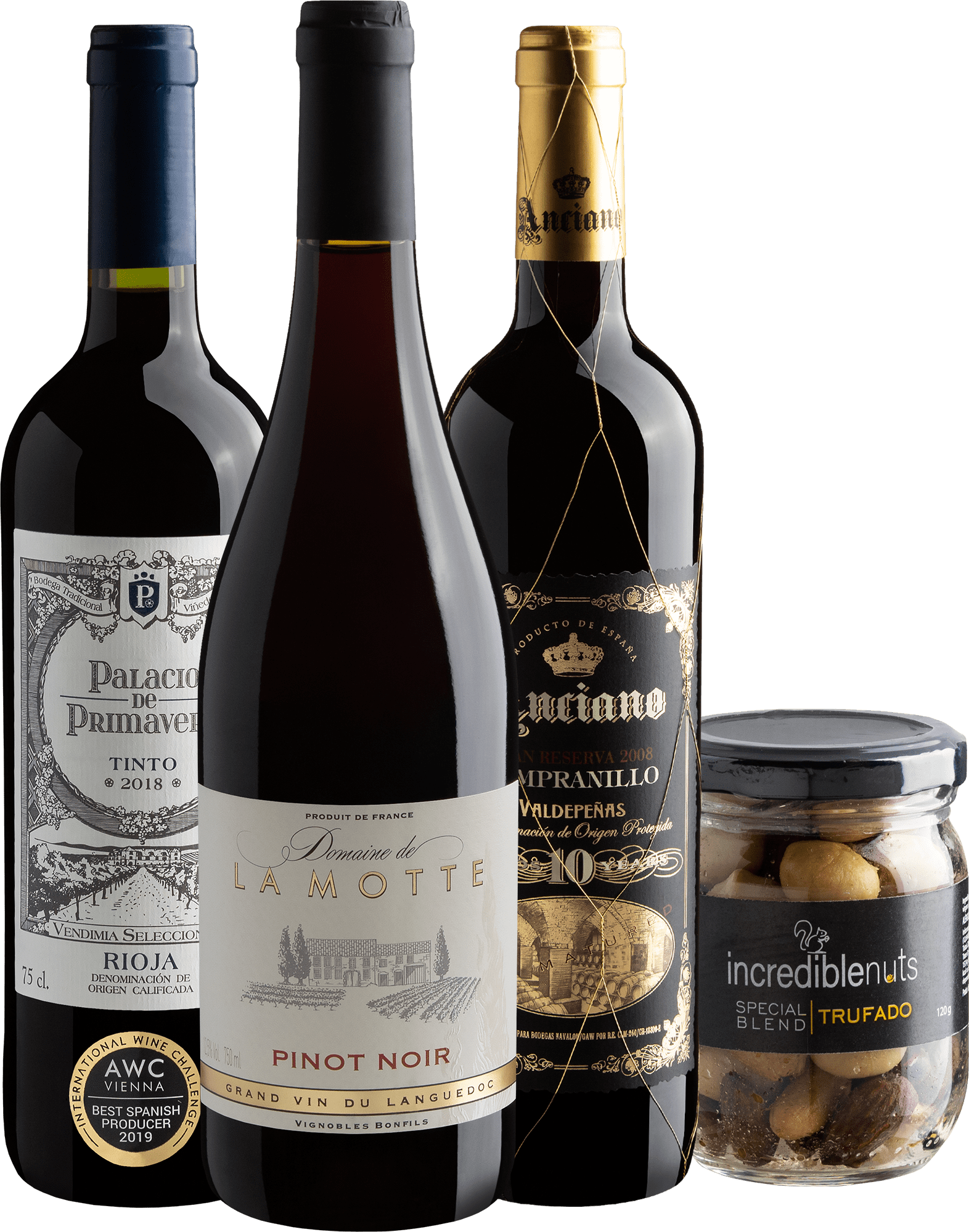 Trio + Mix de Castanha Trufado