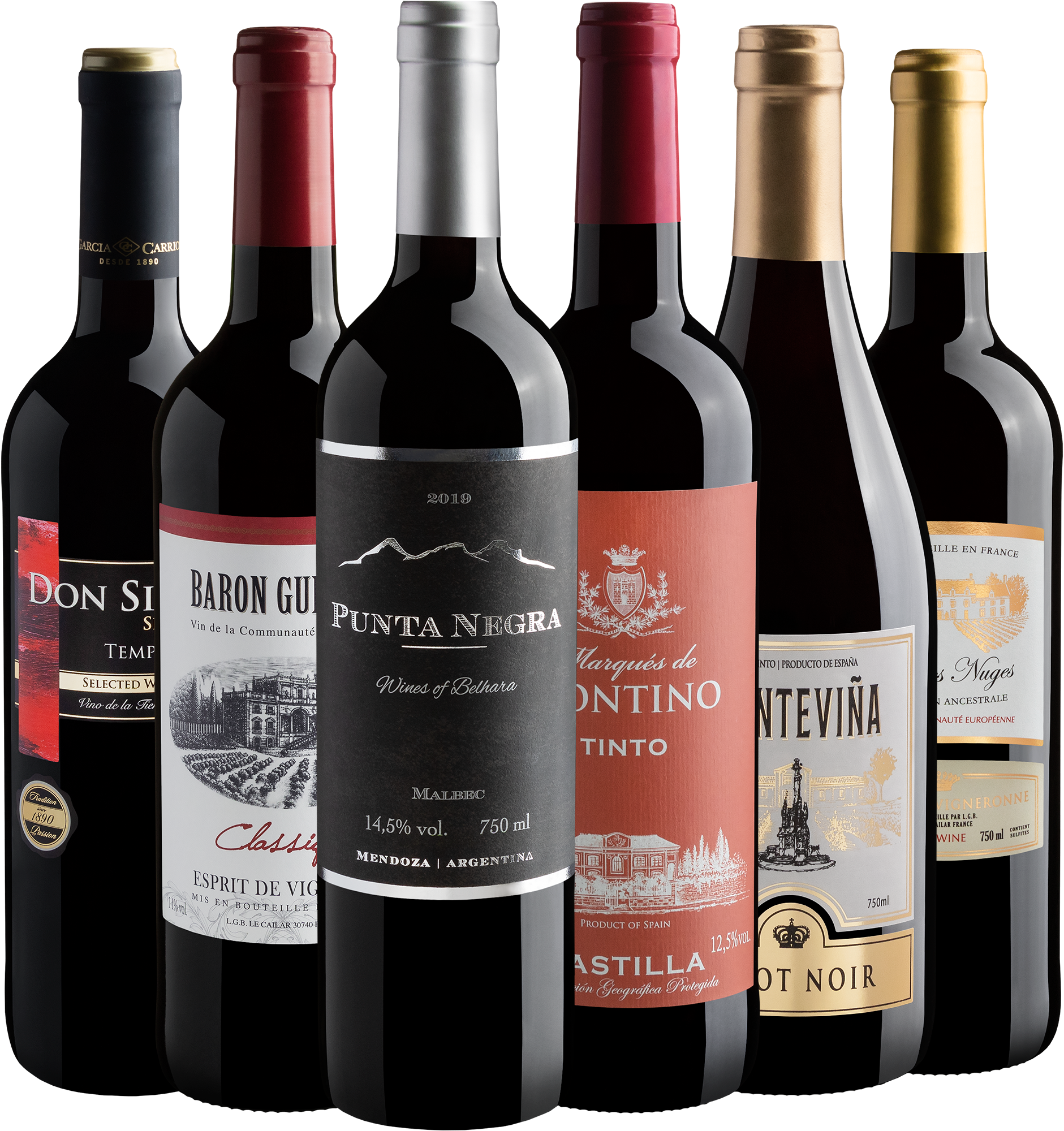 Kit 6 por R$209,90