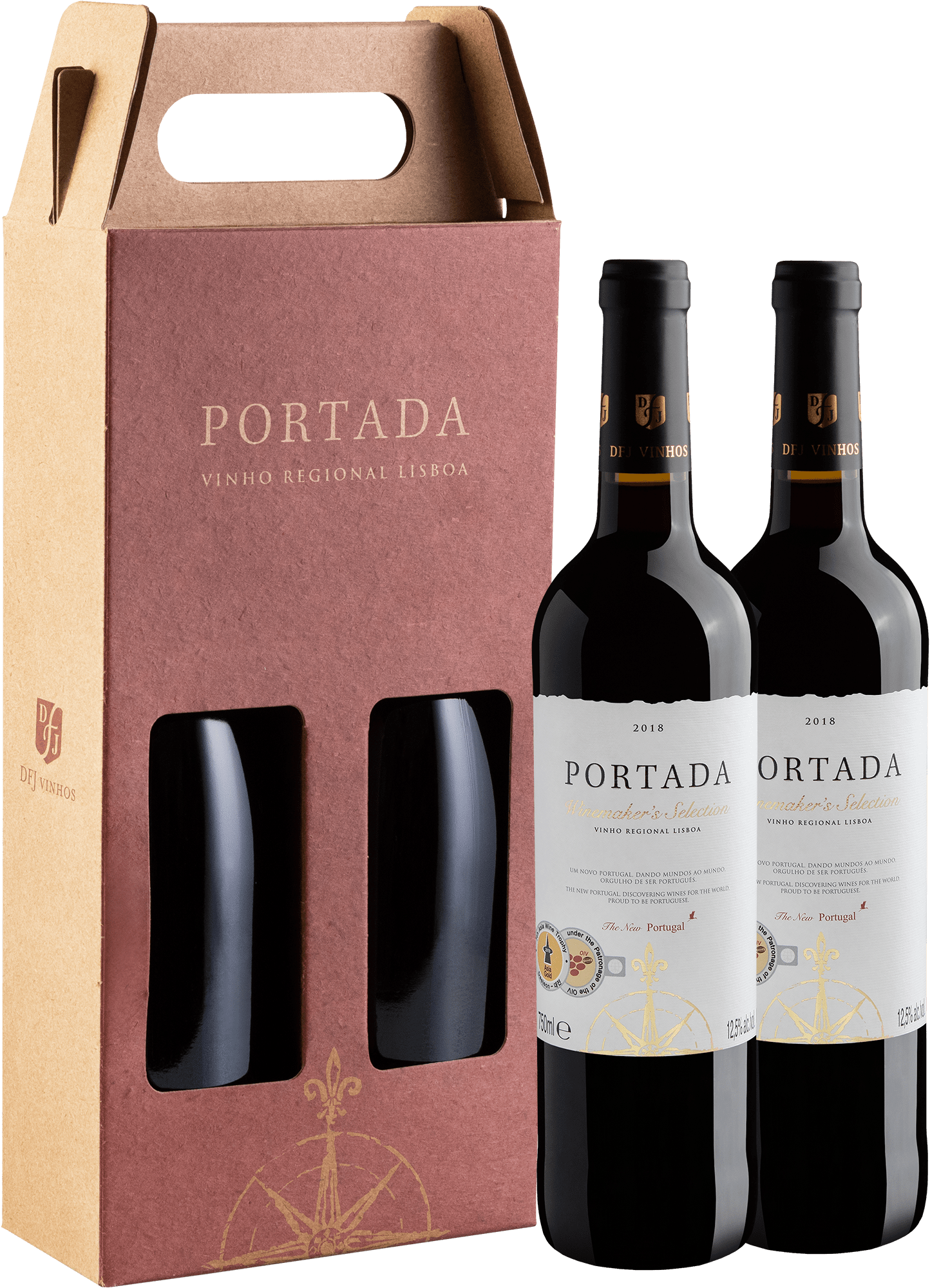 Kit Portada Winemaker's Selection + Caixa de Presente