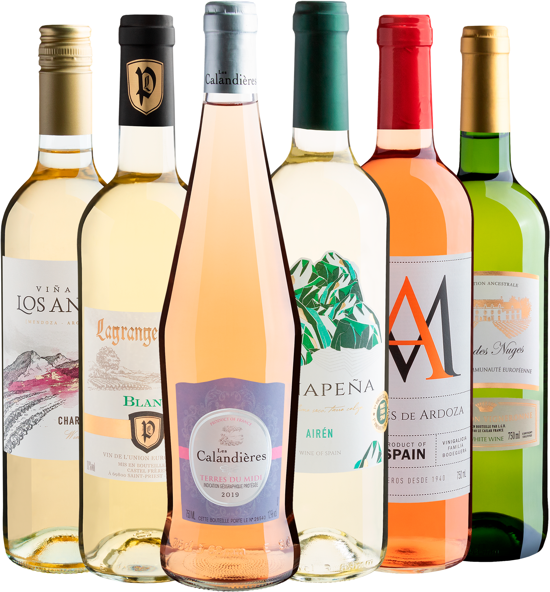 Kit 6 Vinhos Refrescantes por R$199,90