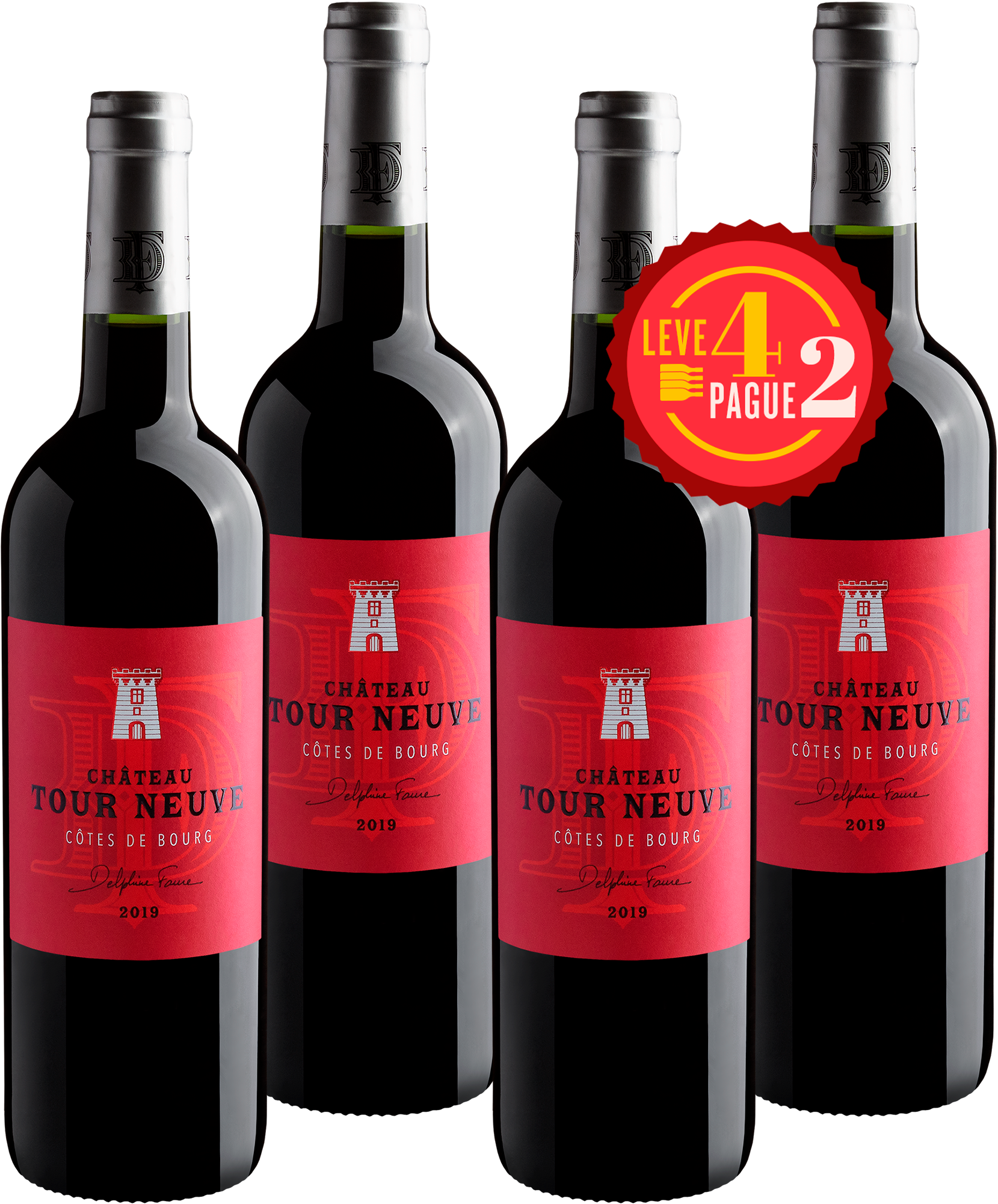 Leve 4, Pague 2: Château Tour Neuve Cotes de Bourg AOC 2019