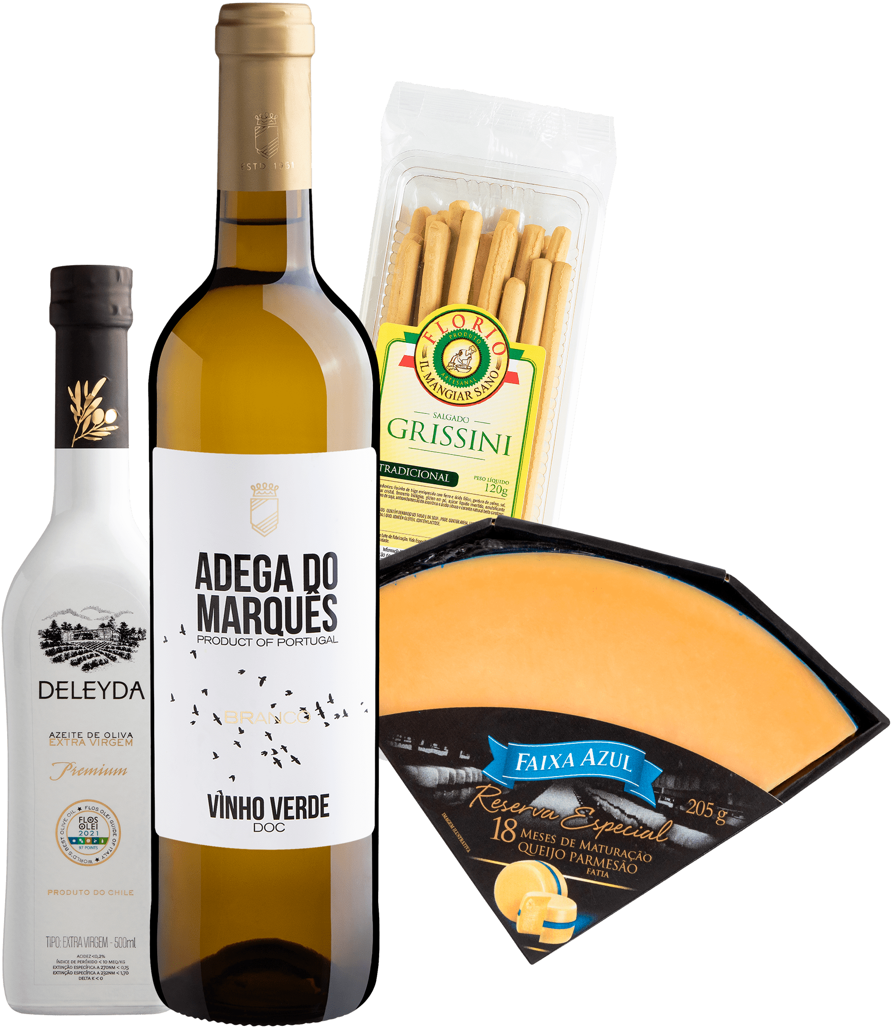 Kit Harmonização com Vinho Verde