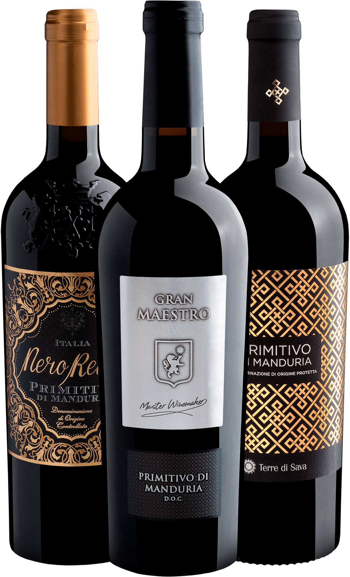 Kit 3 Primitivos di Manduria