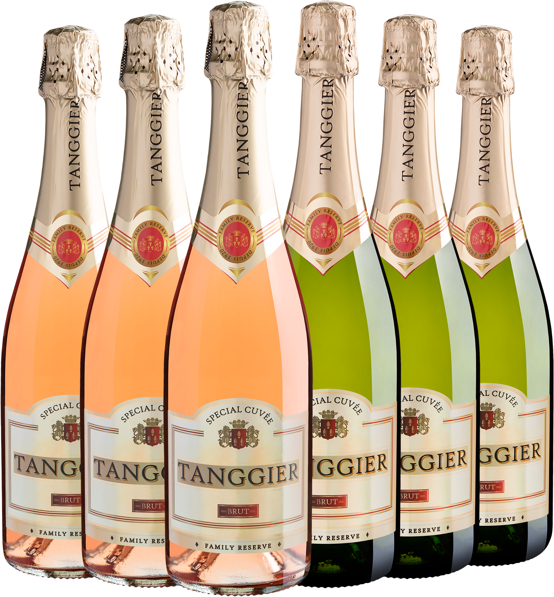 Kit Tanggier Brut: 3 Brancos + 3 Rosés