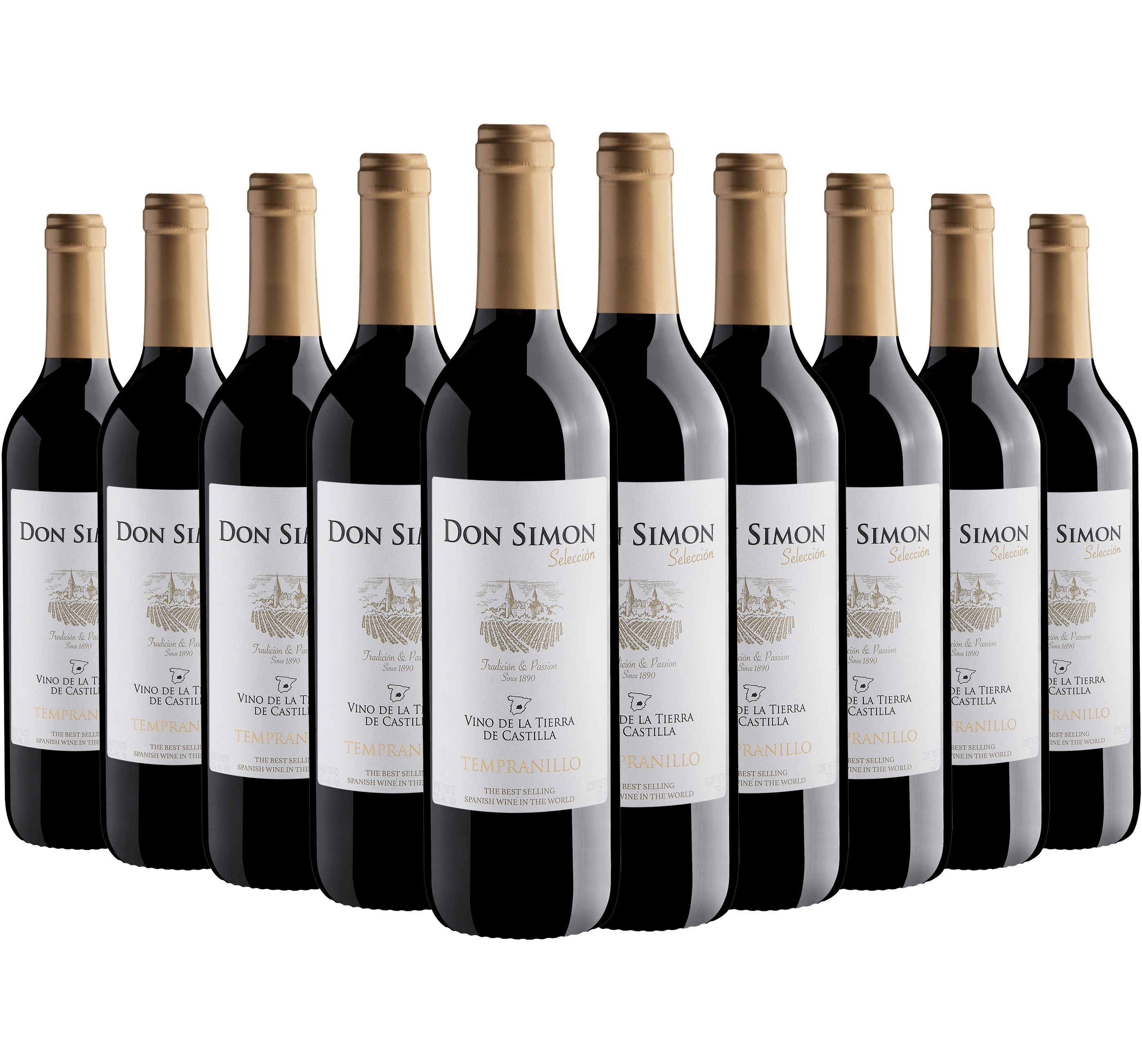 Kit 10 Don Simon Selección Tempranillo*