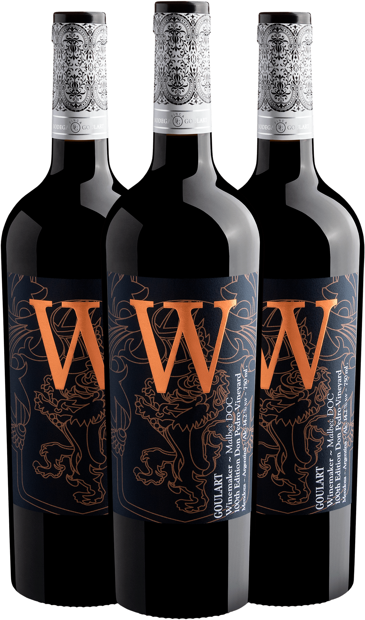 Kit 3 Goulart W Winemaker Malbec por R$69,90 cada garrafa 