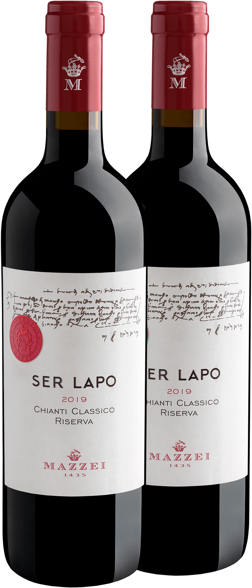 Kit 2 Mazzei Ser Lapo Chianti Classico Riserva DOCG por R$209,90 cada garrafa
