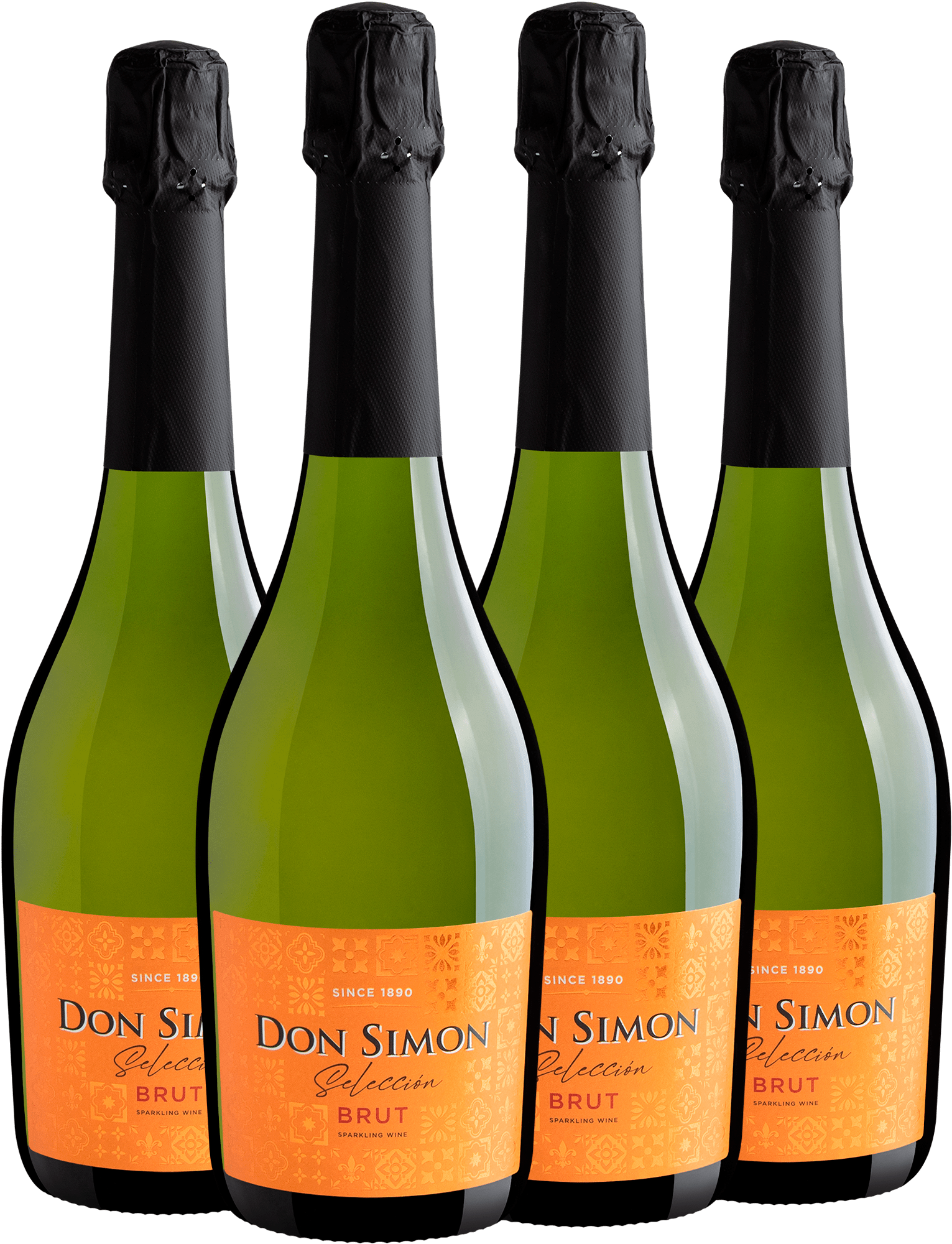 Kit 4 Don Simon Selección Brut Sparkling Wine por R$34,90 cada garrafa