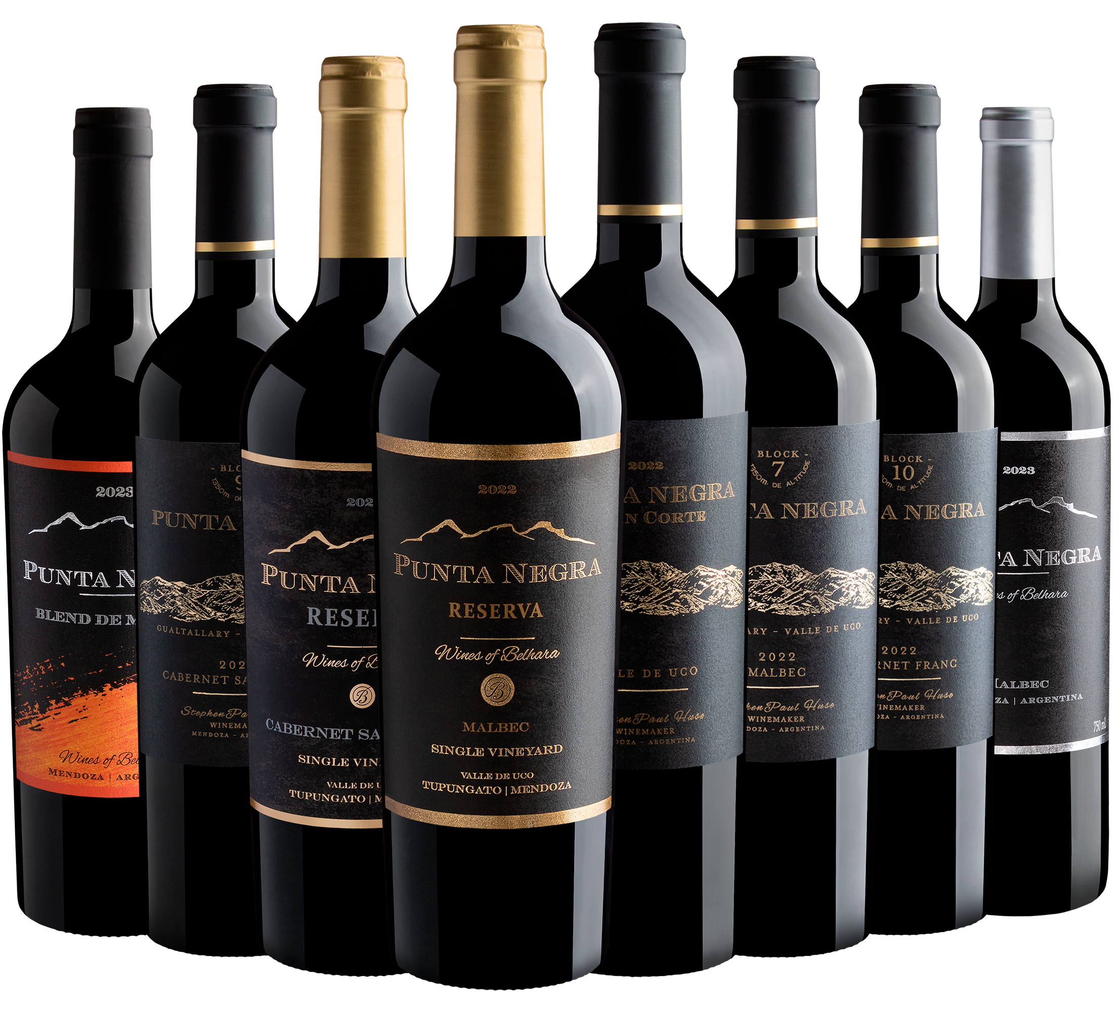 Kit Degustação Família Punta Negra: 8 garrafas por R$59,99 cada