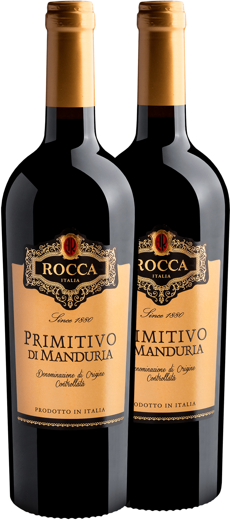 Kit 2 Rocca Primitivo di Manduria DOC  Por 99,90 Cada Garrafa 