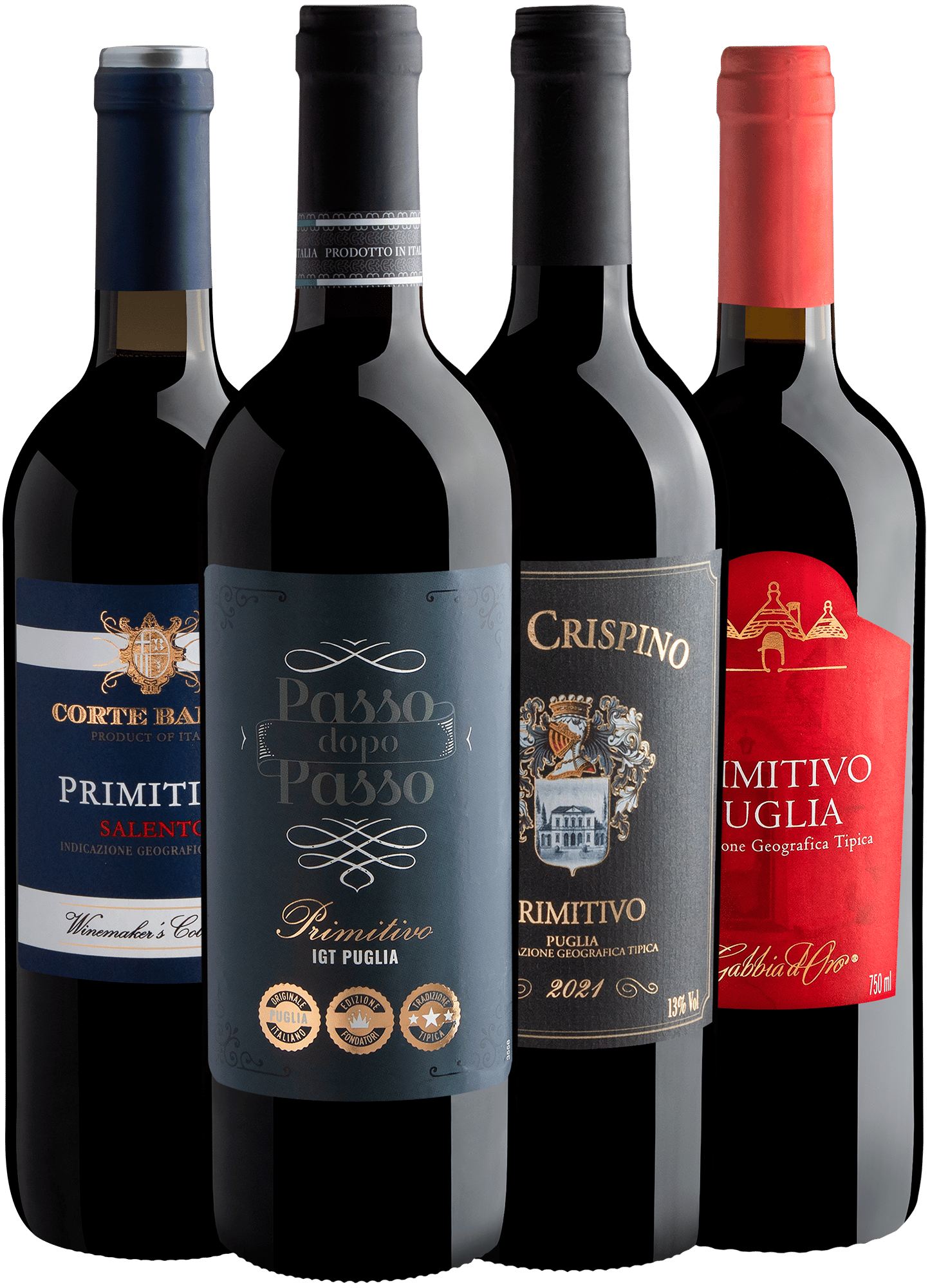 Kit 4 Primitivos da Puglia 