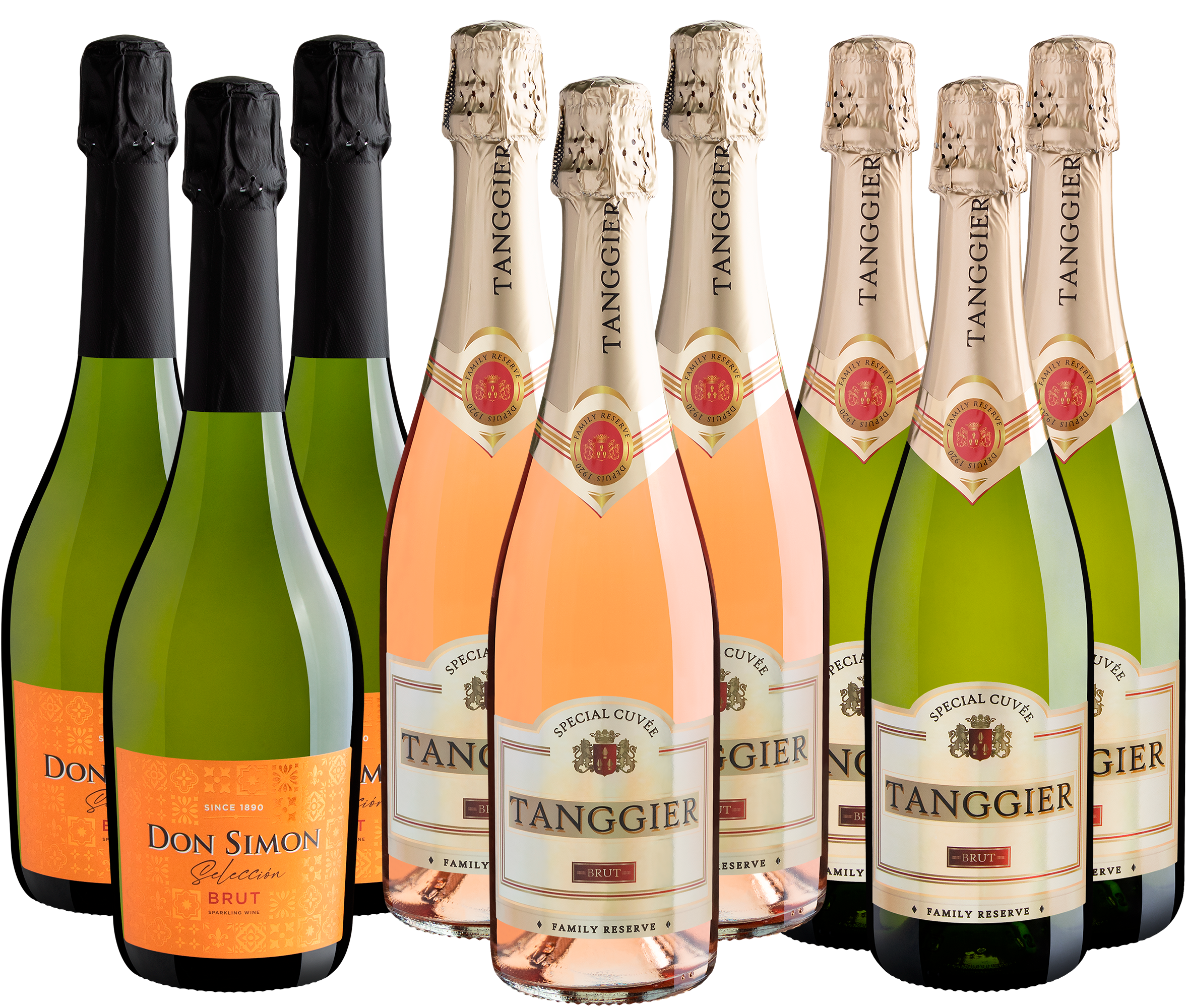 Kit Espumantes Brut | 9 garrafas por R$33,30 cada  
