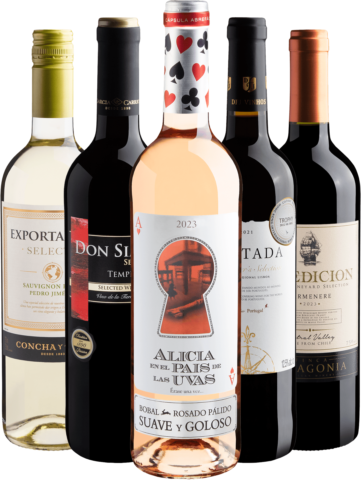Kit Mais Vendidos | 5 garrafas por R$34,90 cada
