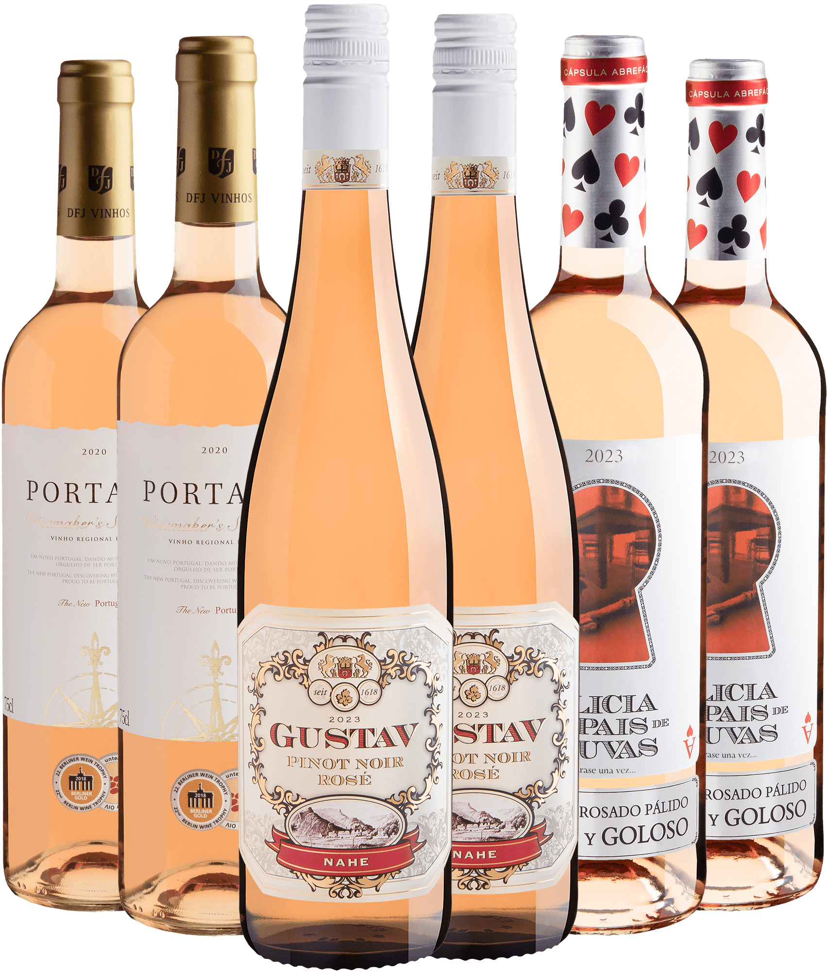 Kit Rosés Best Sellers | 6 garrafas por R$44,90 cada 
