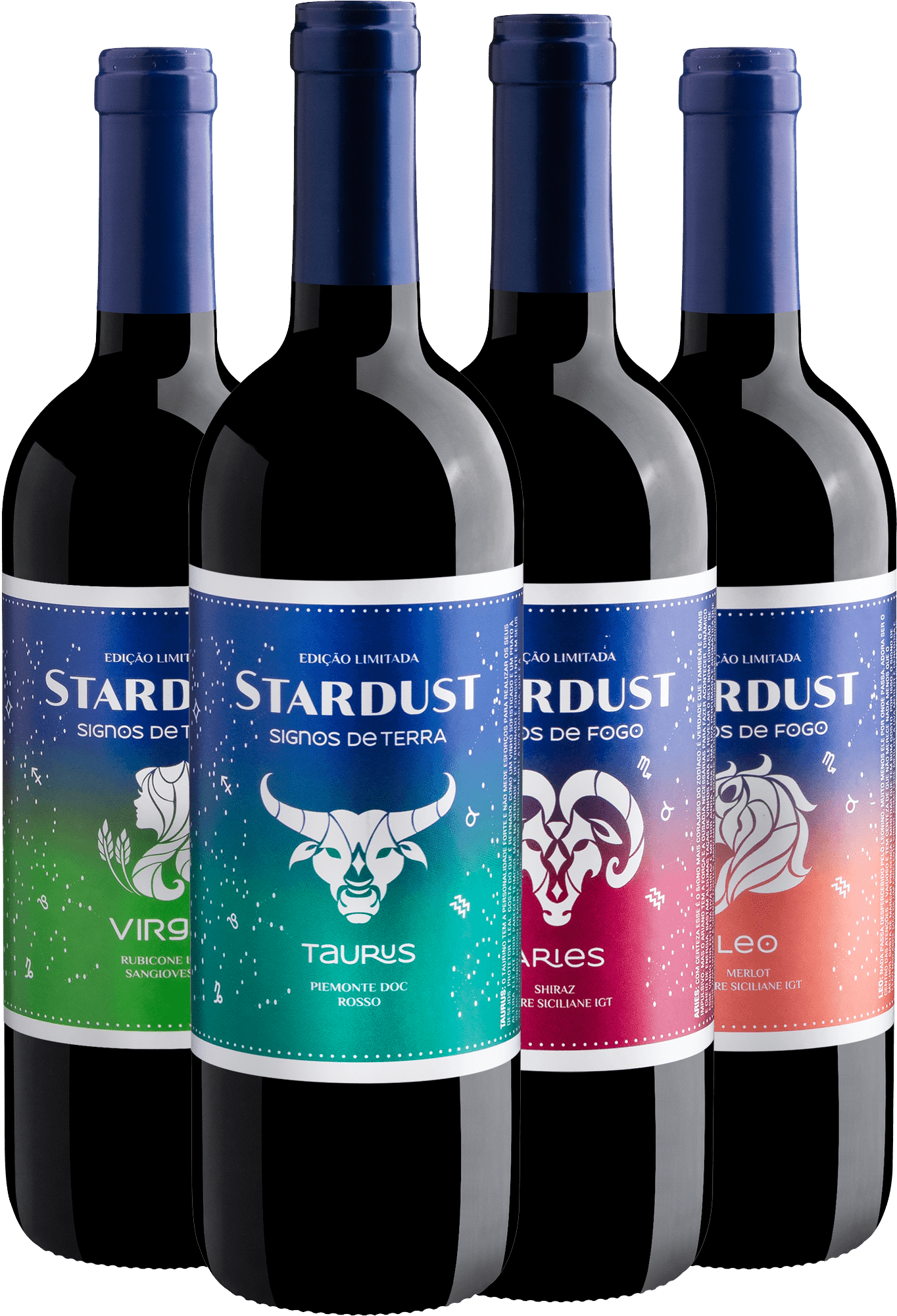 Kit Stardust Tintos | 4 garrafas por R$39,90 cada
