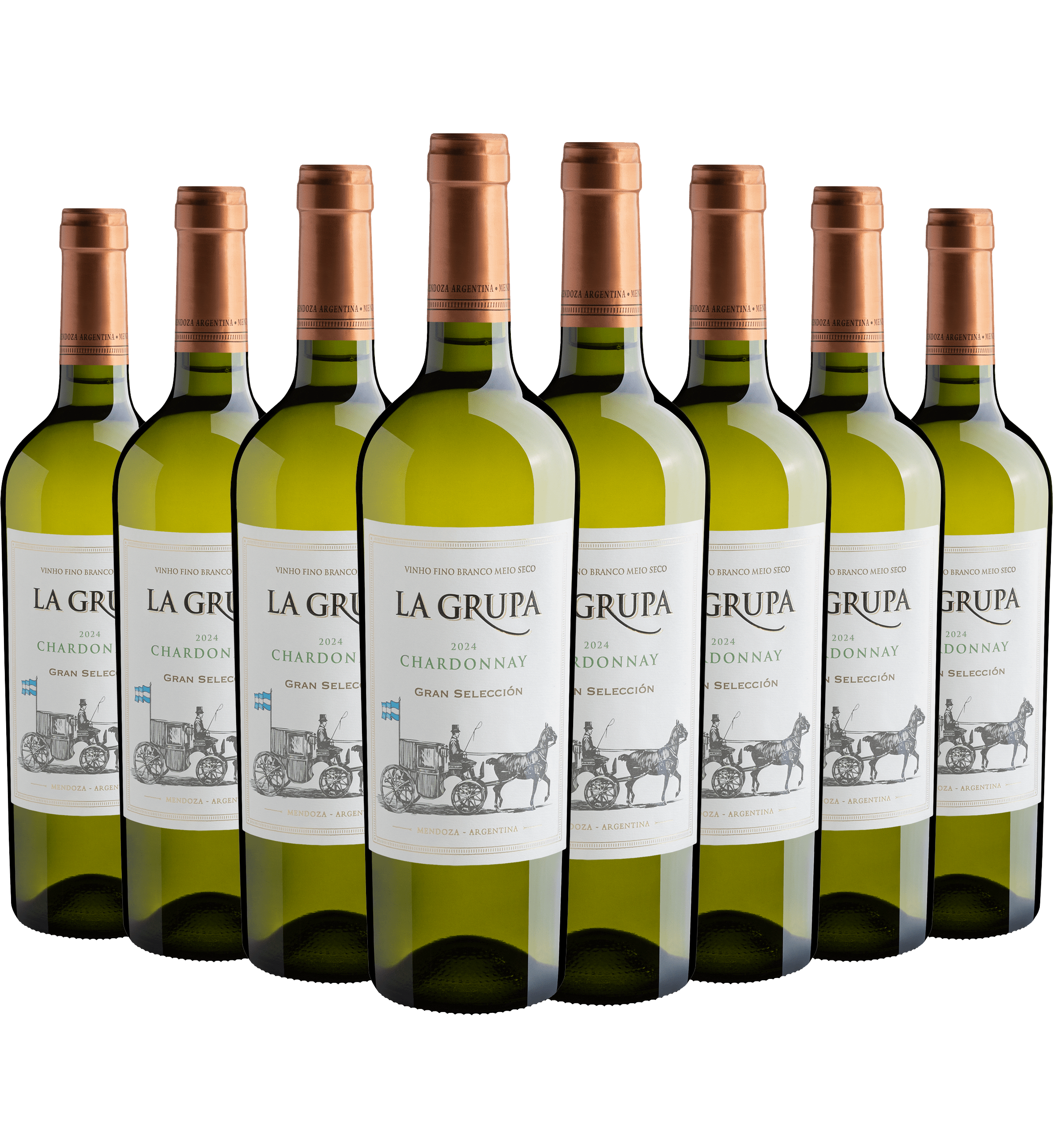 Kit 8 La Grupa Gran Selección Chardonnay 