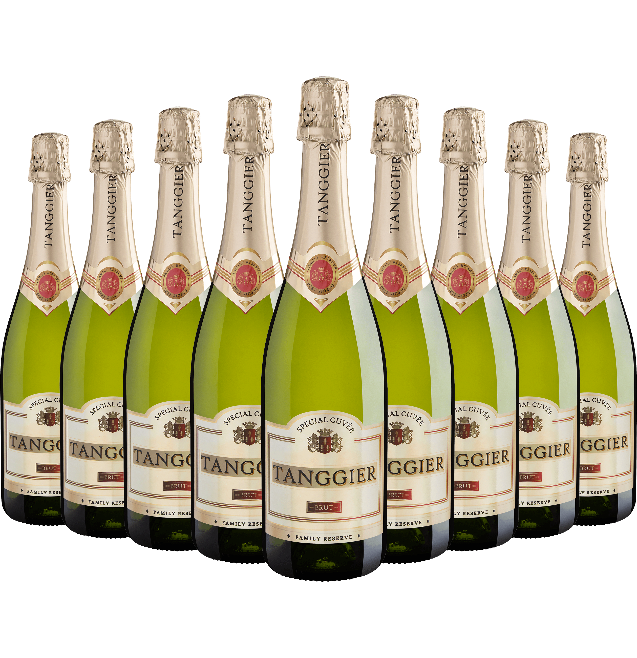 Kit 9 Tanggier Brut por R$35,18 cada garrafa 