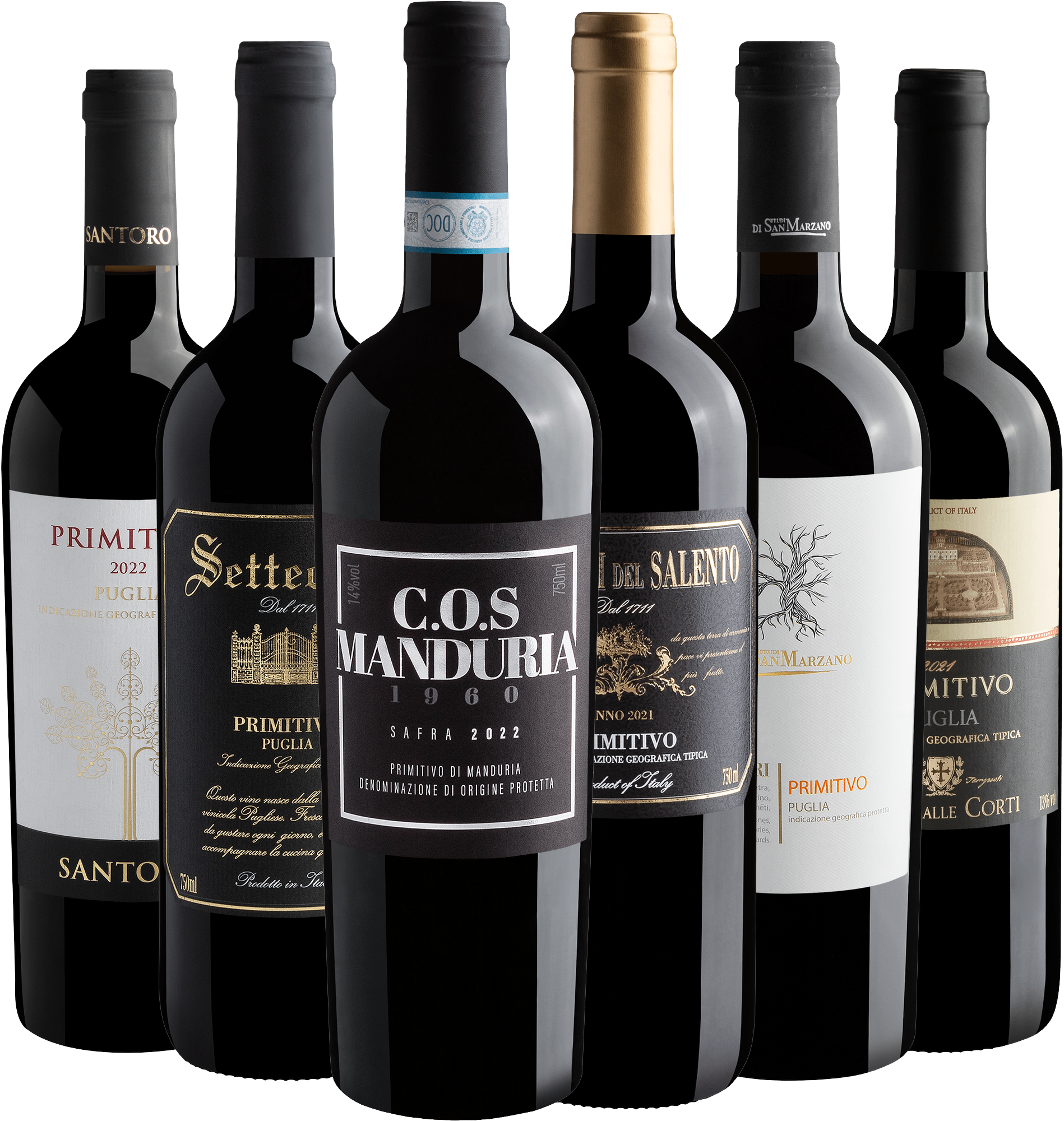 Kit Primitivos Notáveis | 6 garrafas por R$59,90 cada