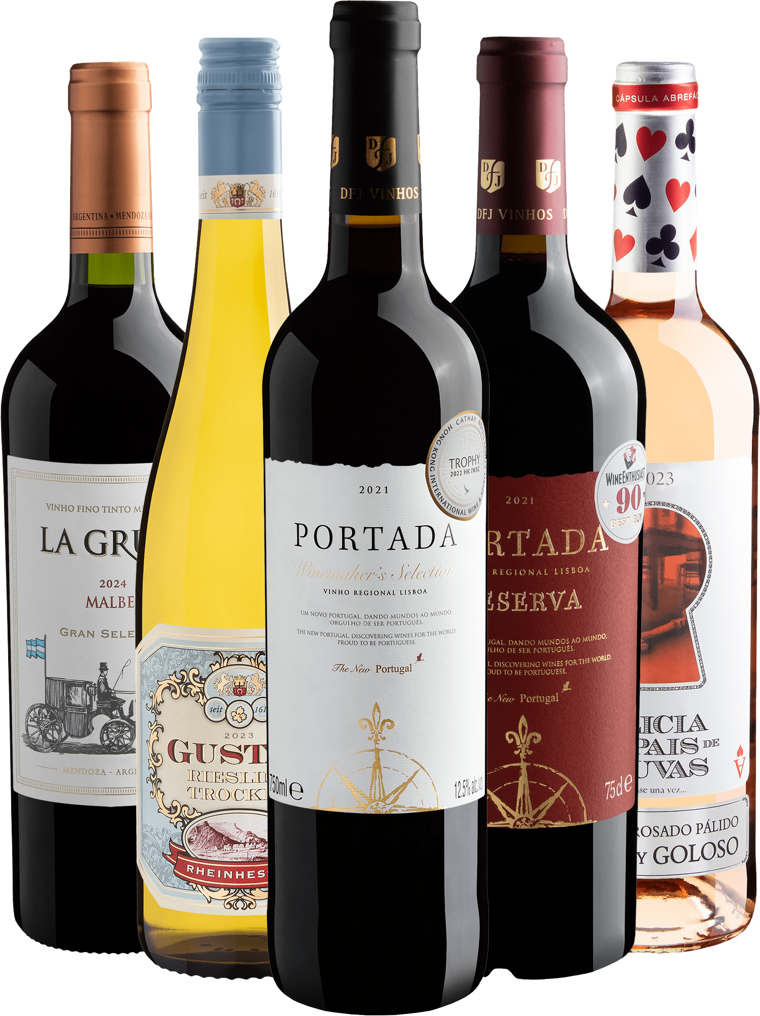Kit Vinhos Mais Vendidos de 2024