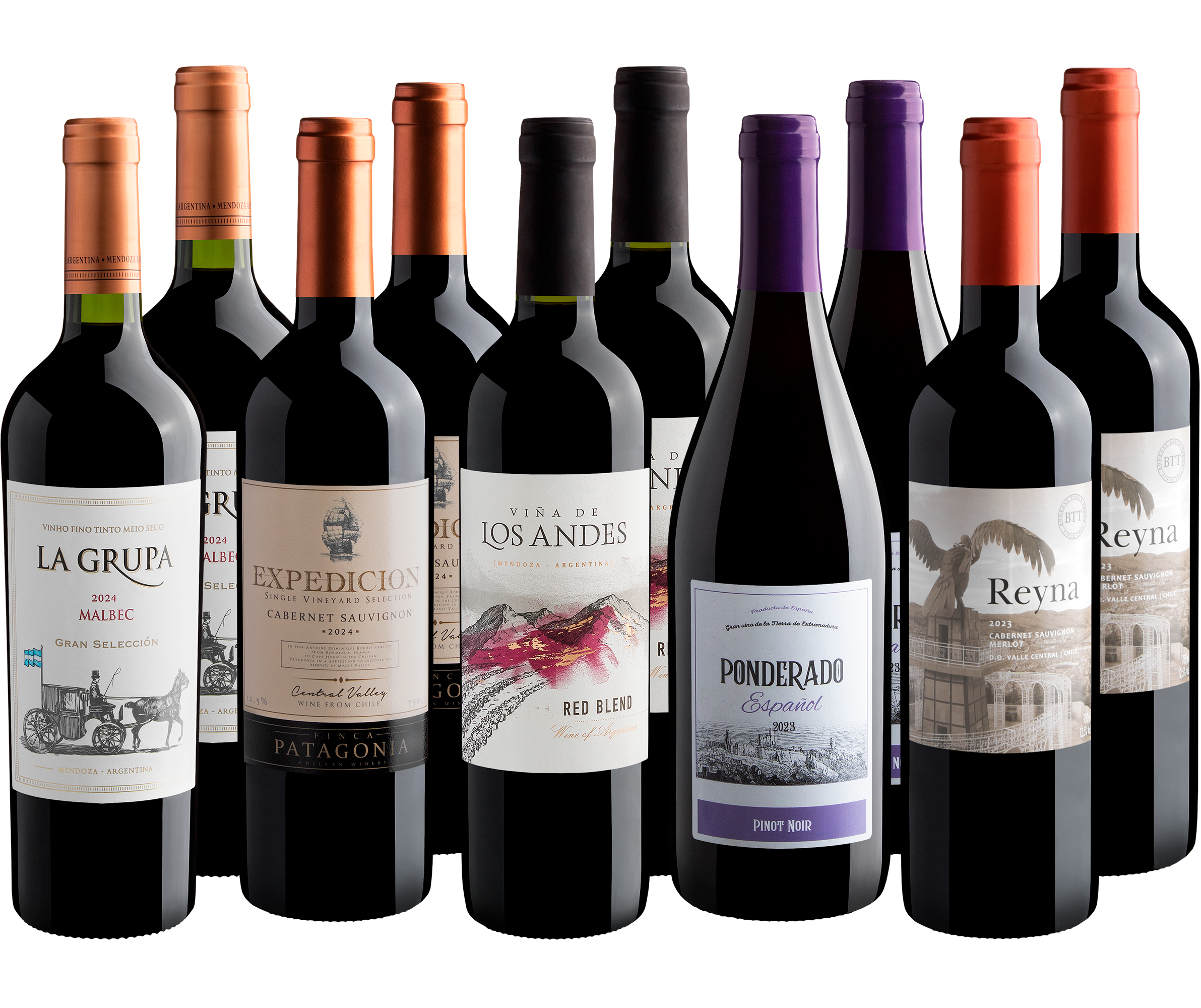 Kit Best Sellers em Dobro | 10 garrafas por R$29,90 cada