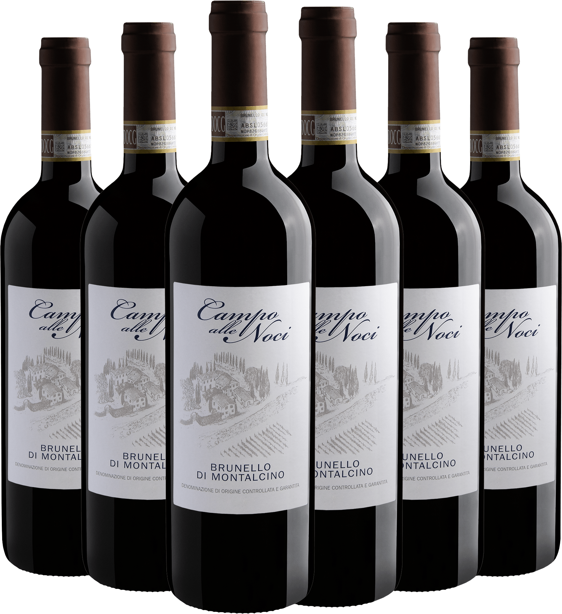 Kit 6 Campo Alle Noci Brunello di Montalcino DOCG por R$249,90 cada garrafa*