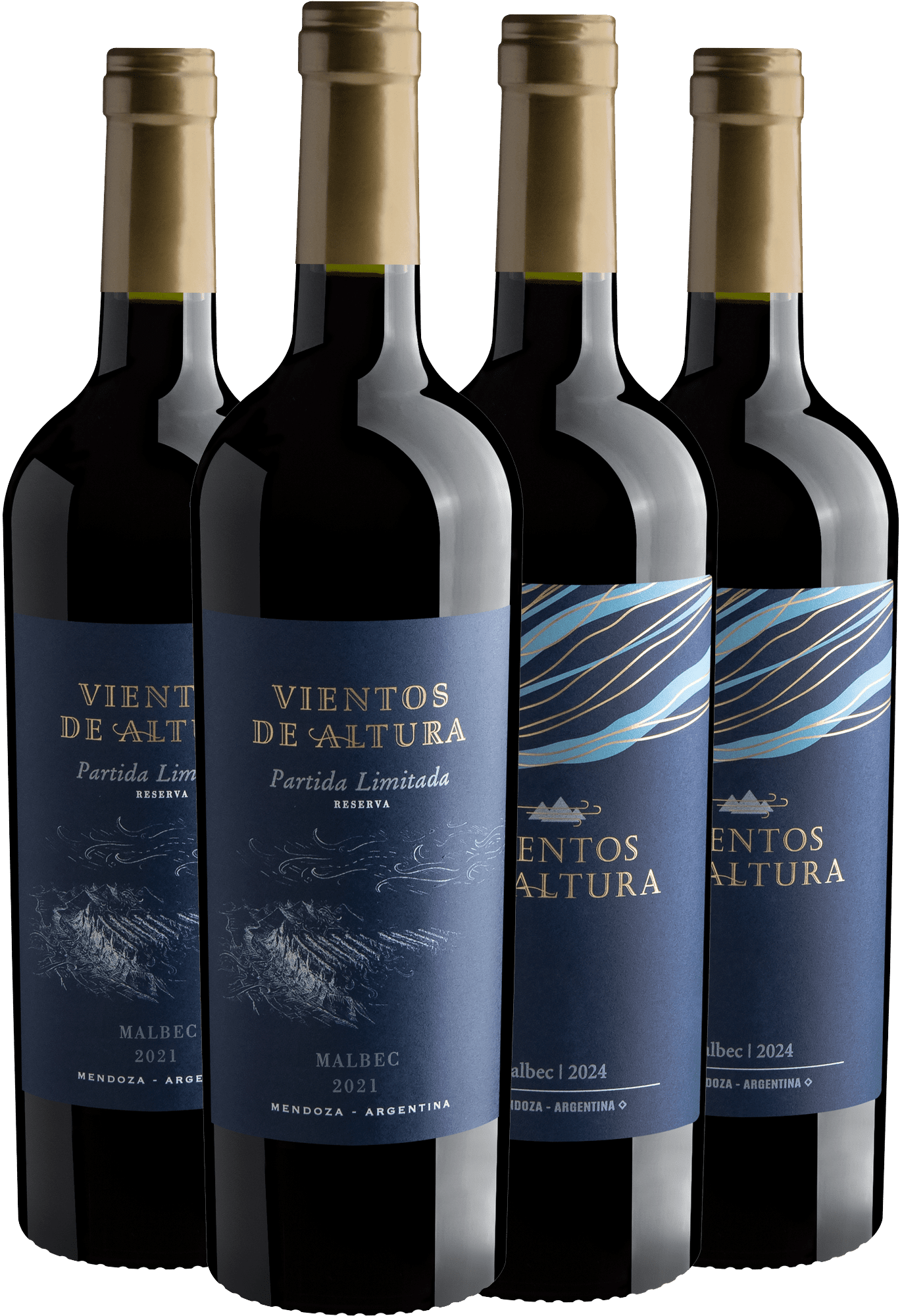 Kit Vientos de Altura | 2 Reserva + 2 Malbec + Frete Grátis*