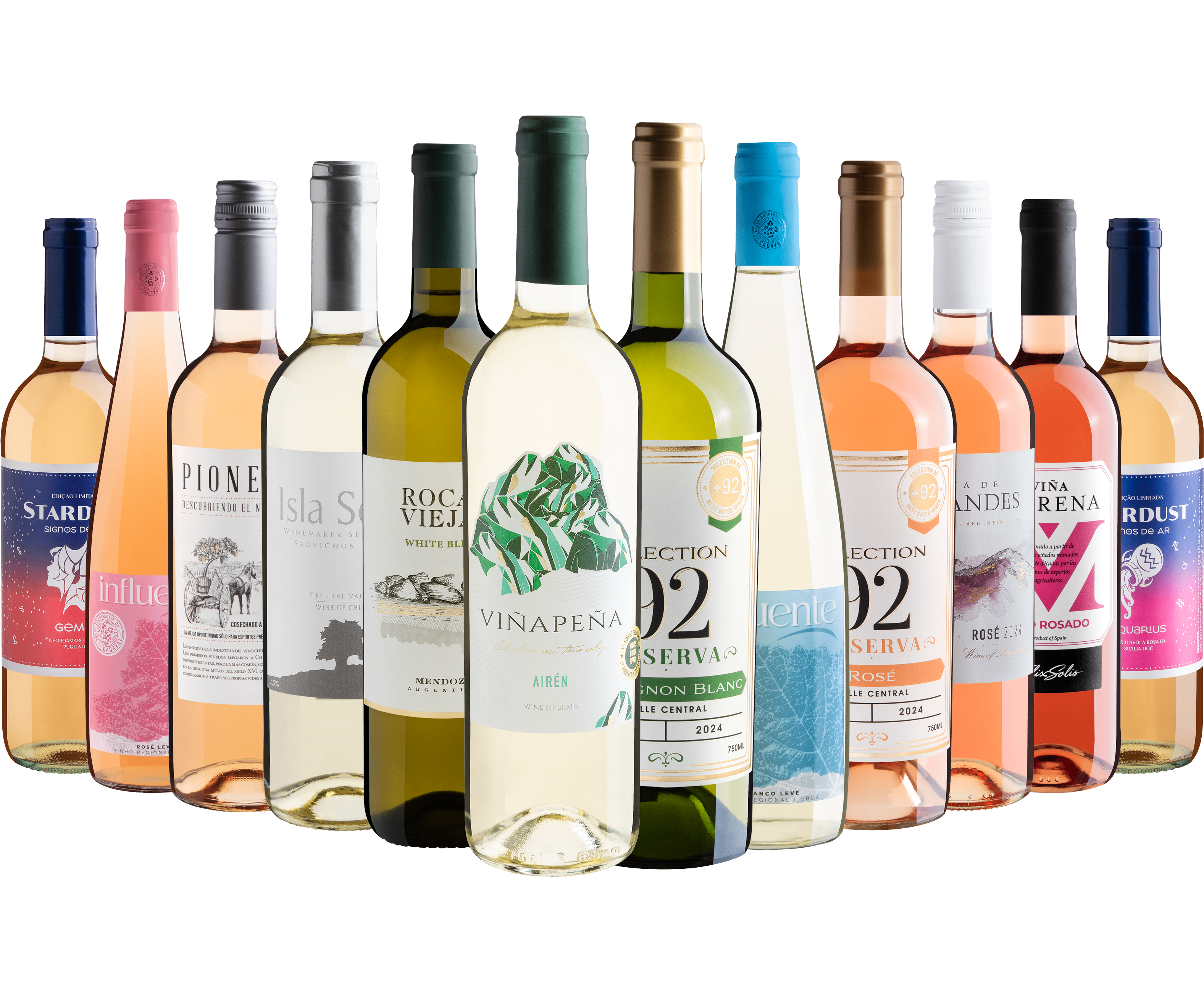 Kit 12 Vinhos Refrescantes por 21,90 cada*