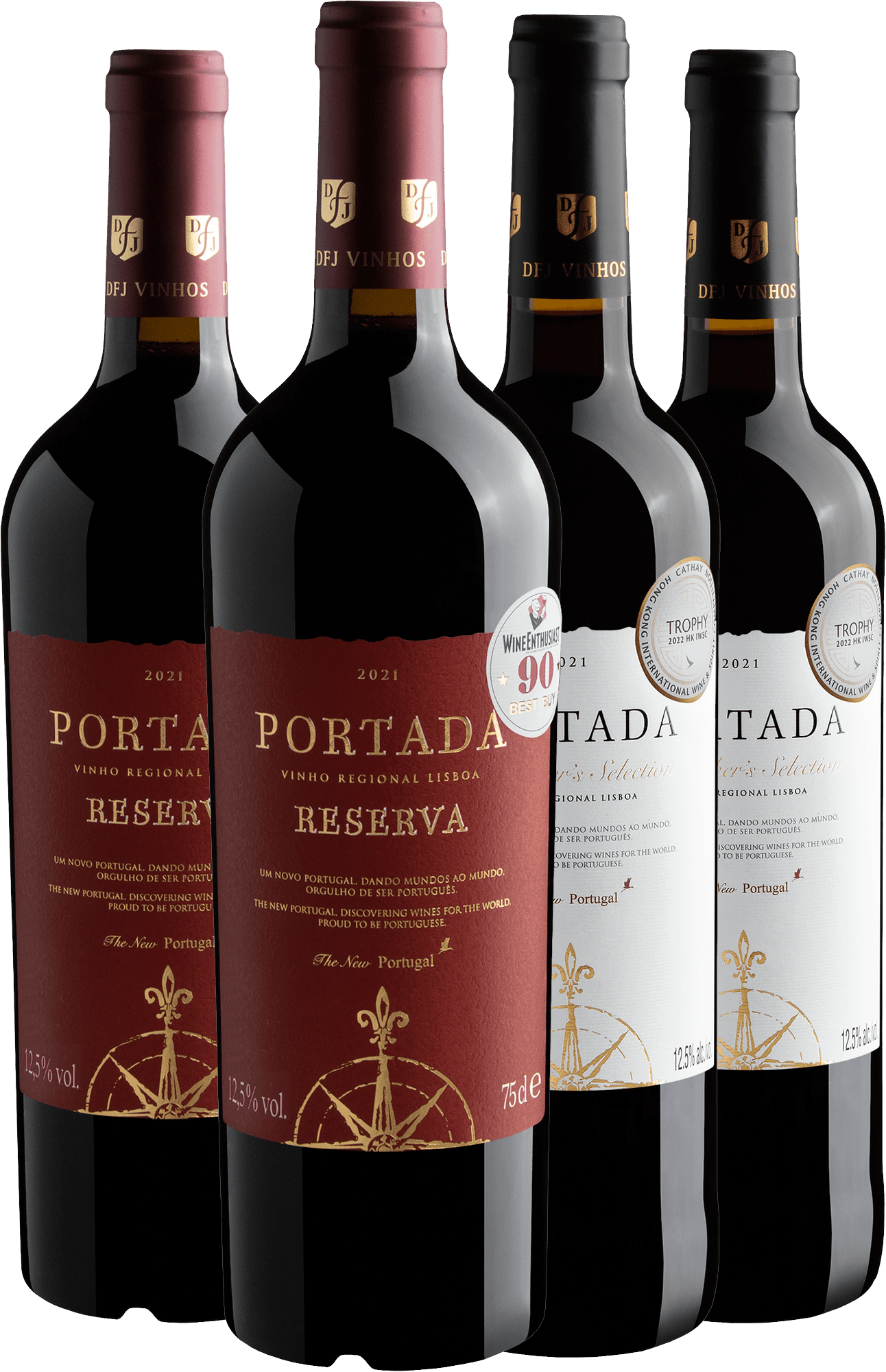 Kit Portada | 2 Reserva + 2 Winemaker's