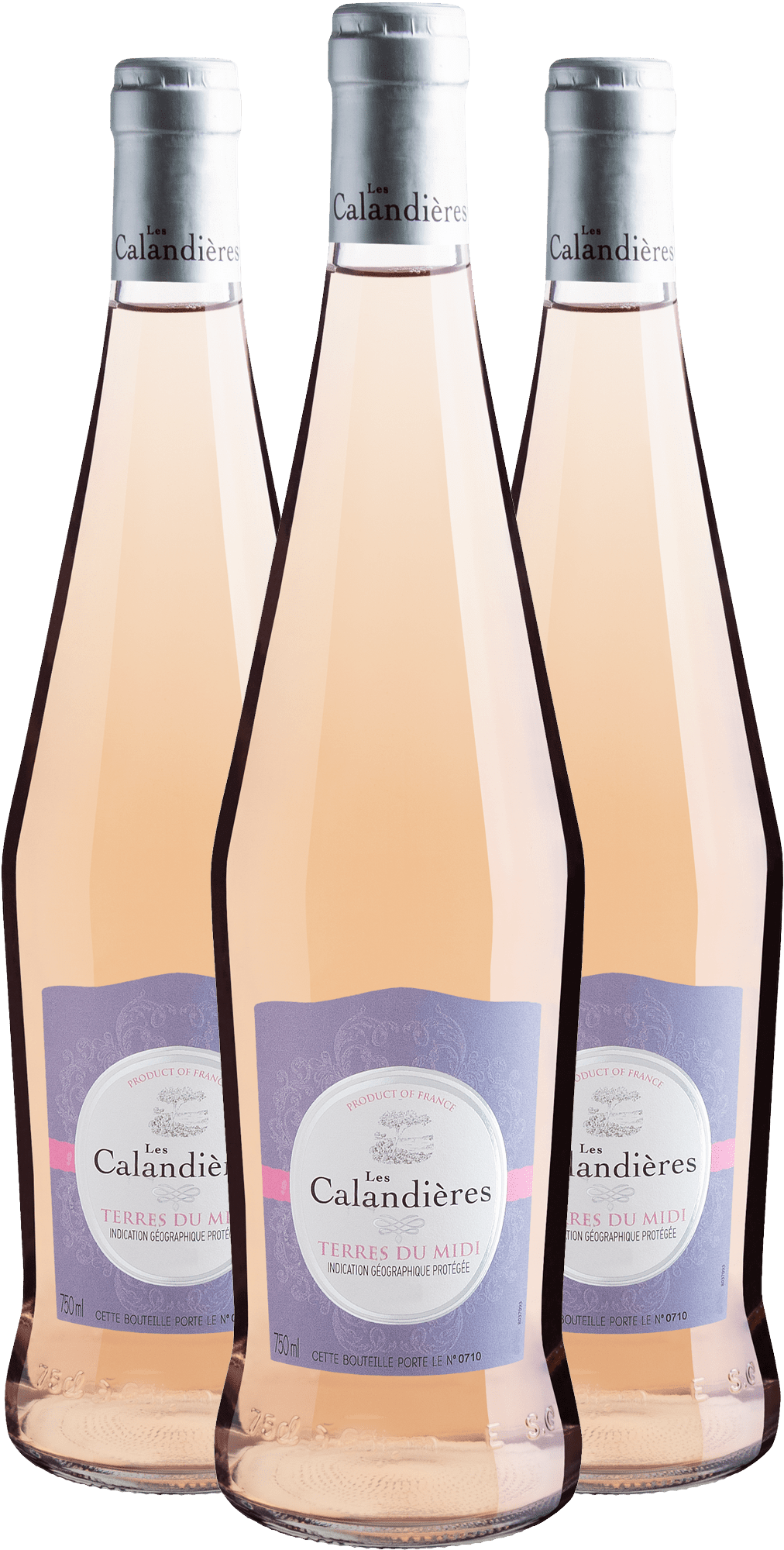 Kit 3 Les Calandières Rosé Terres du Midi IGP