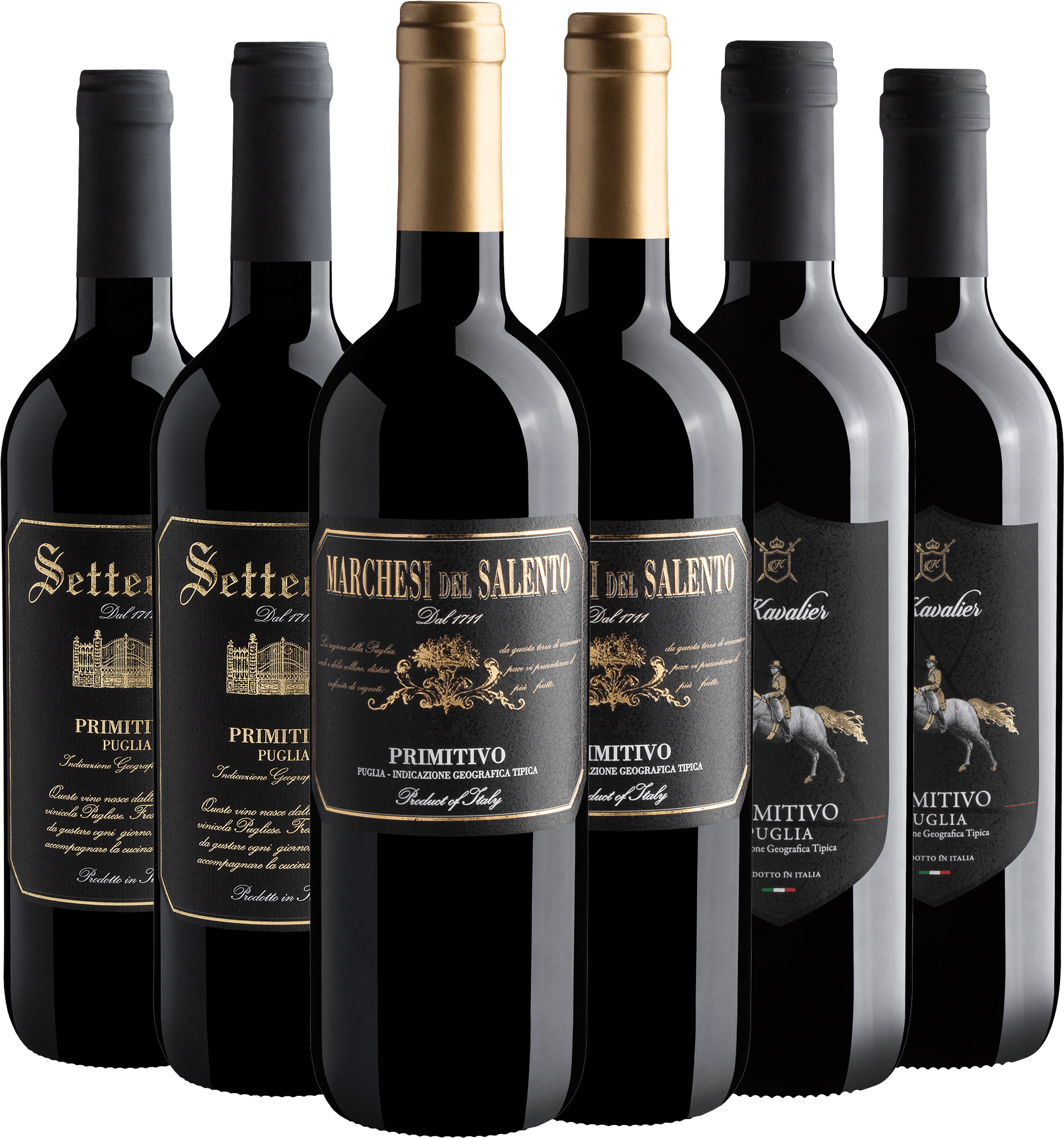 Kit 6 Primitivos de Puglia 