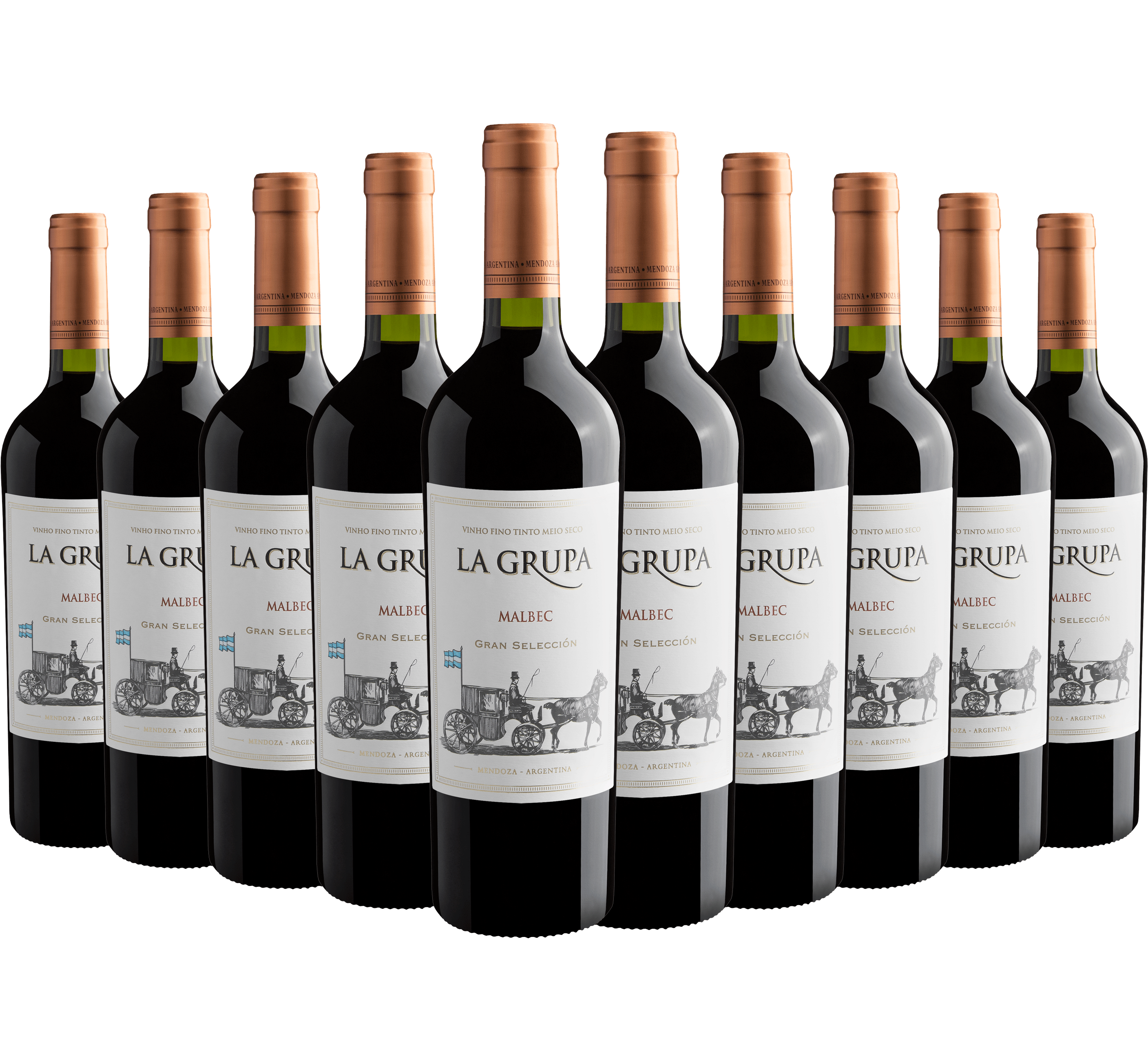 Kit 10 La Grupa Gran Selección Malbec*