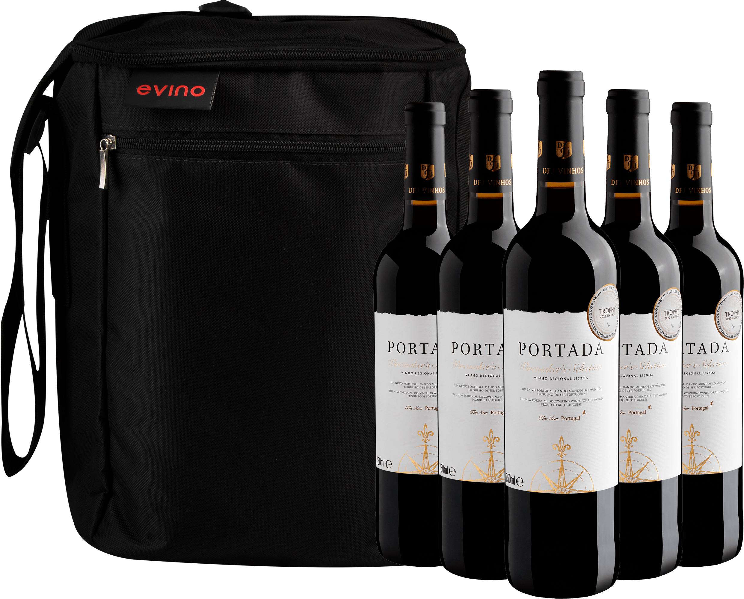 Kit 5 Portada Winemaker's Selection + Bolsa Exclusiva