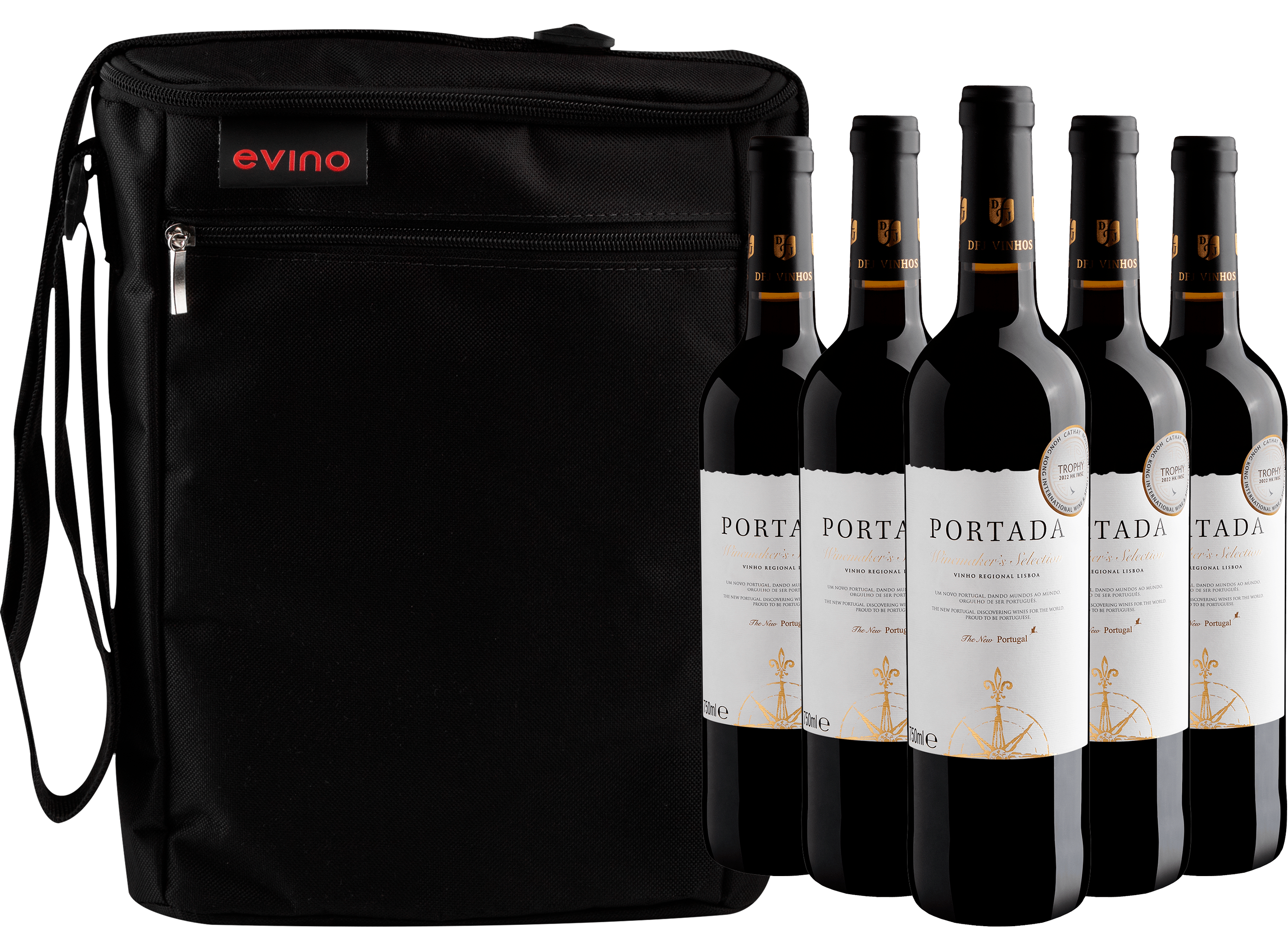 Kit 5 Portada Winemaker's Selection + Bolsa Exclusiva 3 garrafas