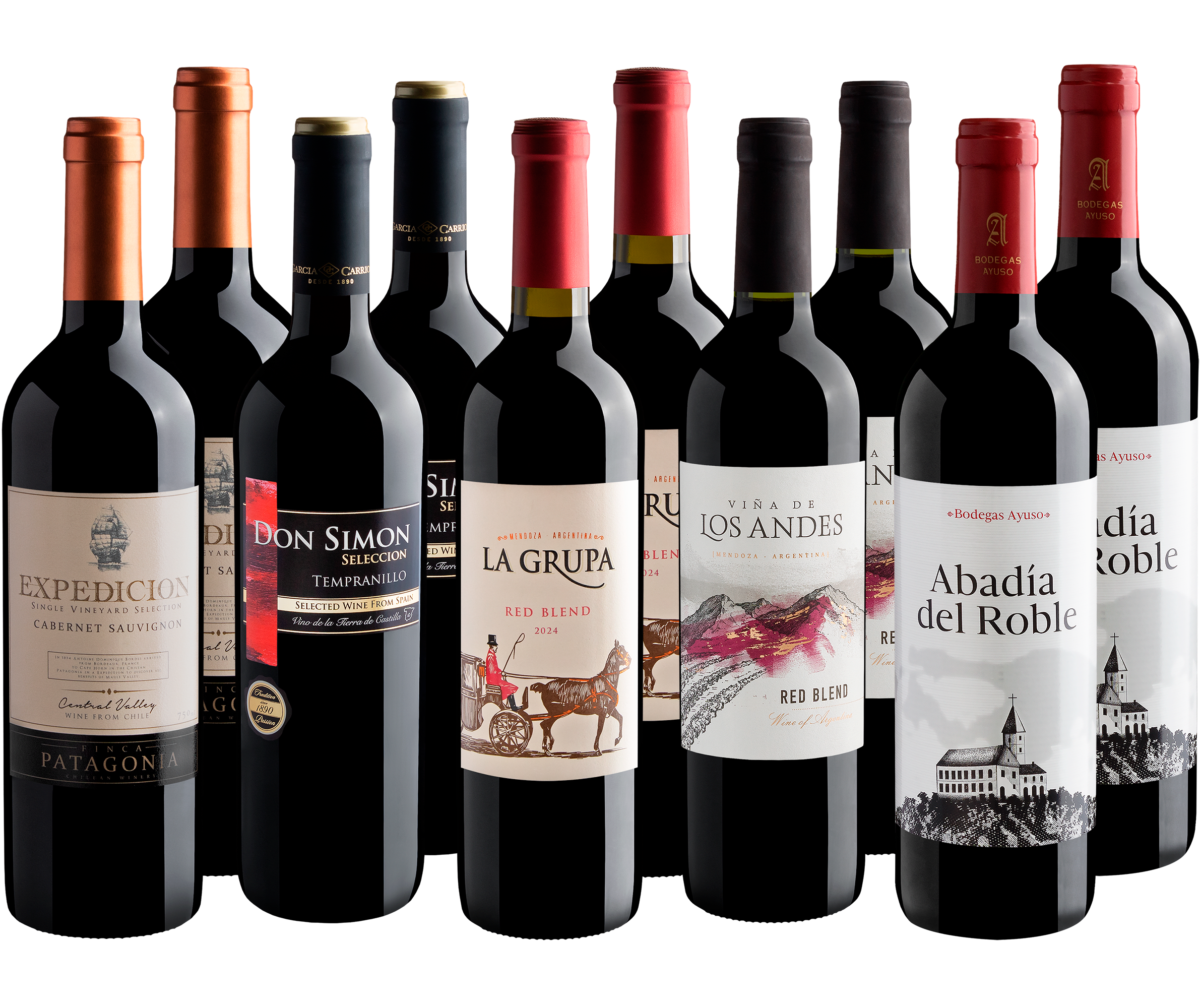 Kit Best Sellers | 10 garrafas por R$25,90 cada*