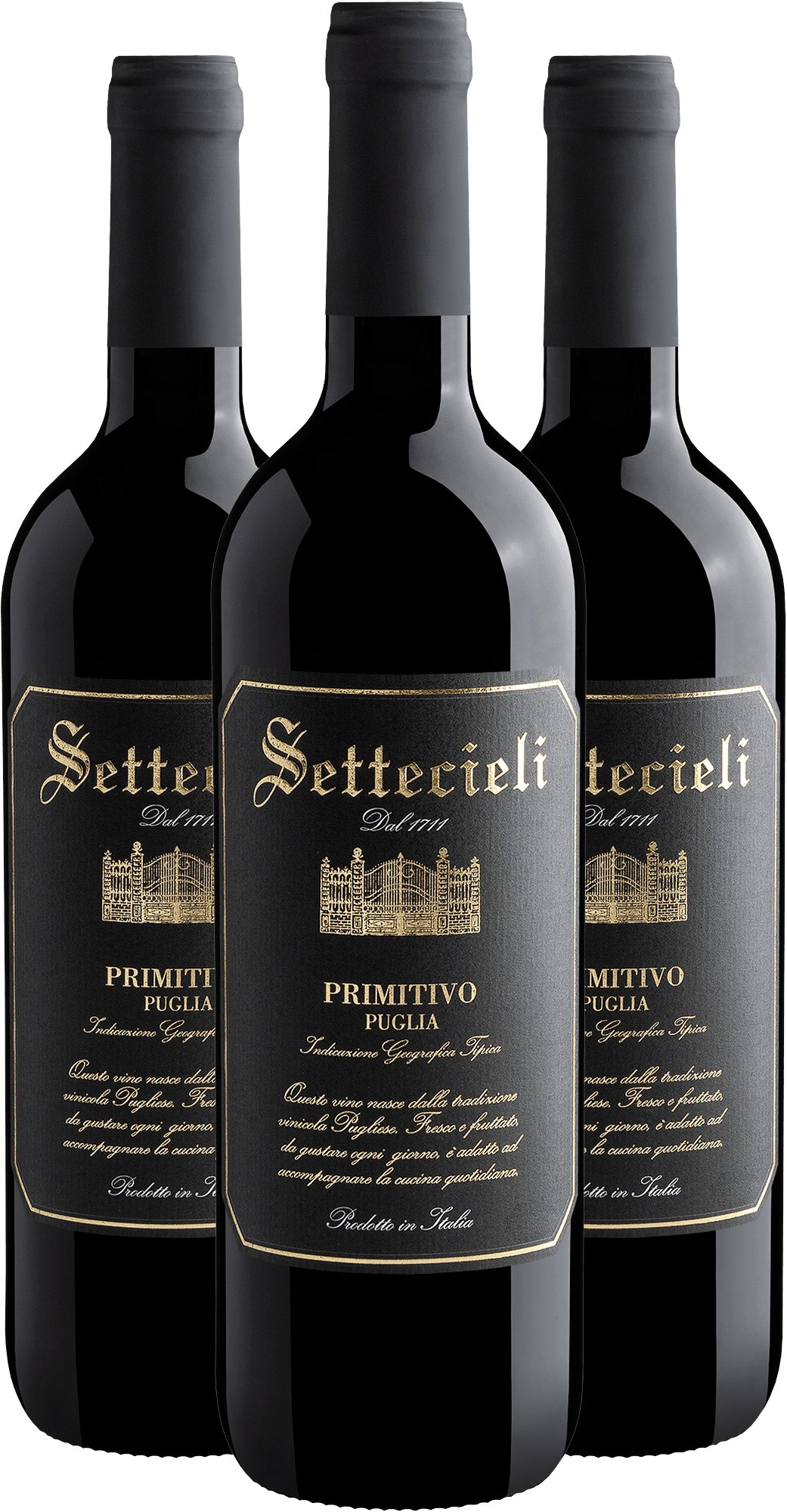 Kit 3 Settecieli Primitivo Puglia IGT