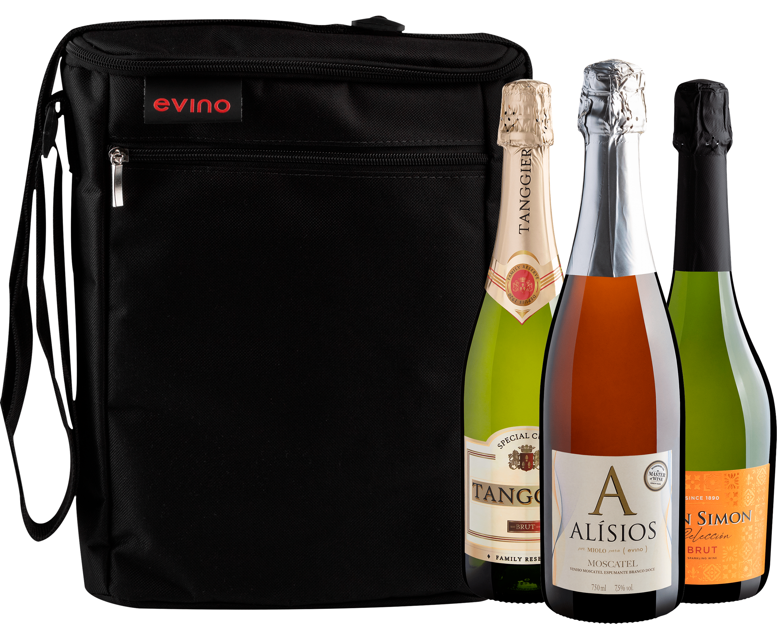 Kit 3 Espumantes Brancos + Bolsa Exclusiva