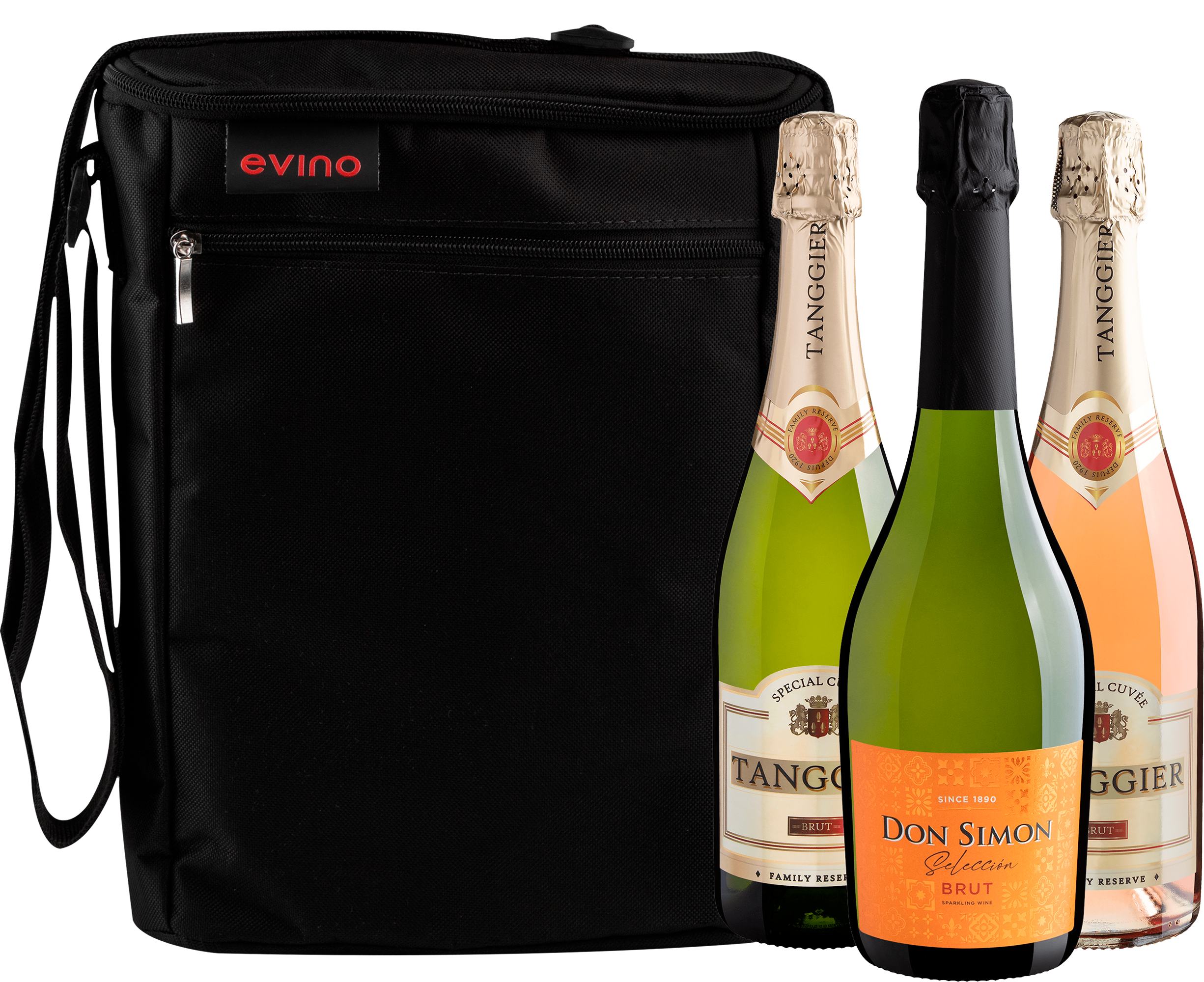 Kit 3 Espumantes + Bolsa Exclusiva