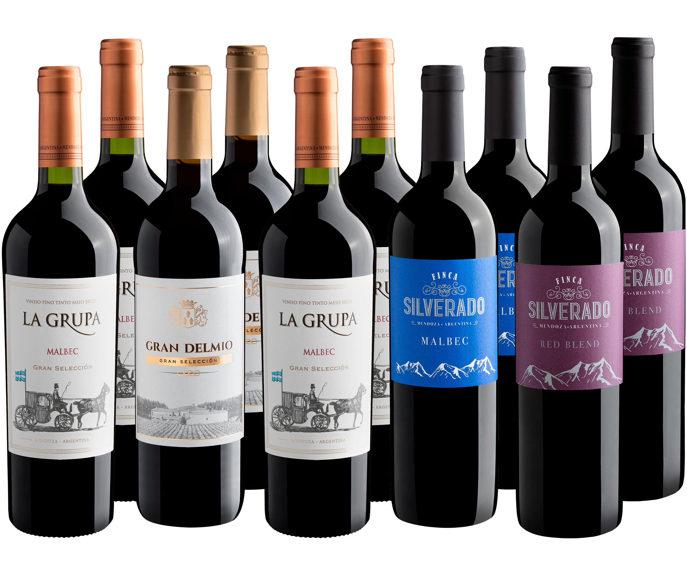 Kit Best Sellers em Dobro | 10 garrafas por R$27,90 cada 