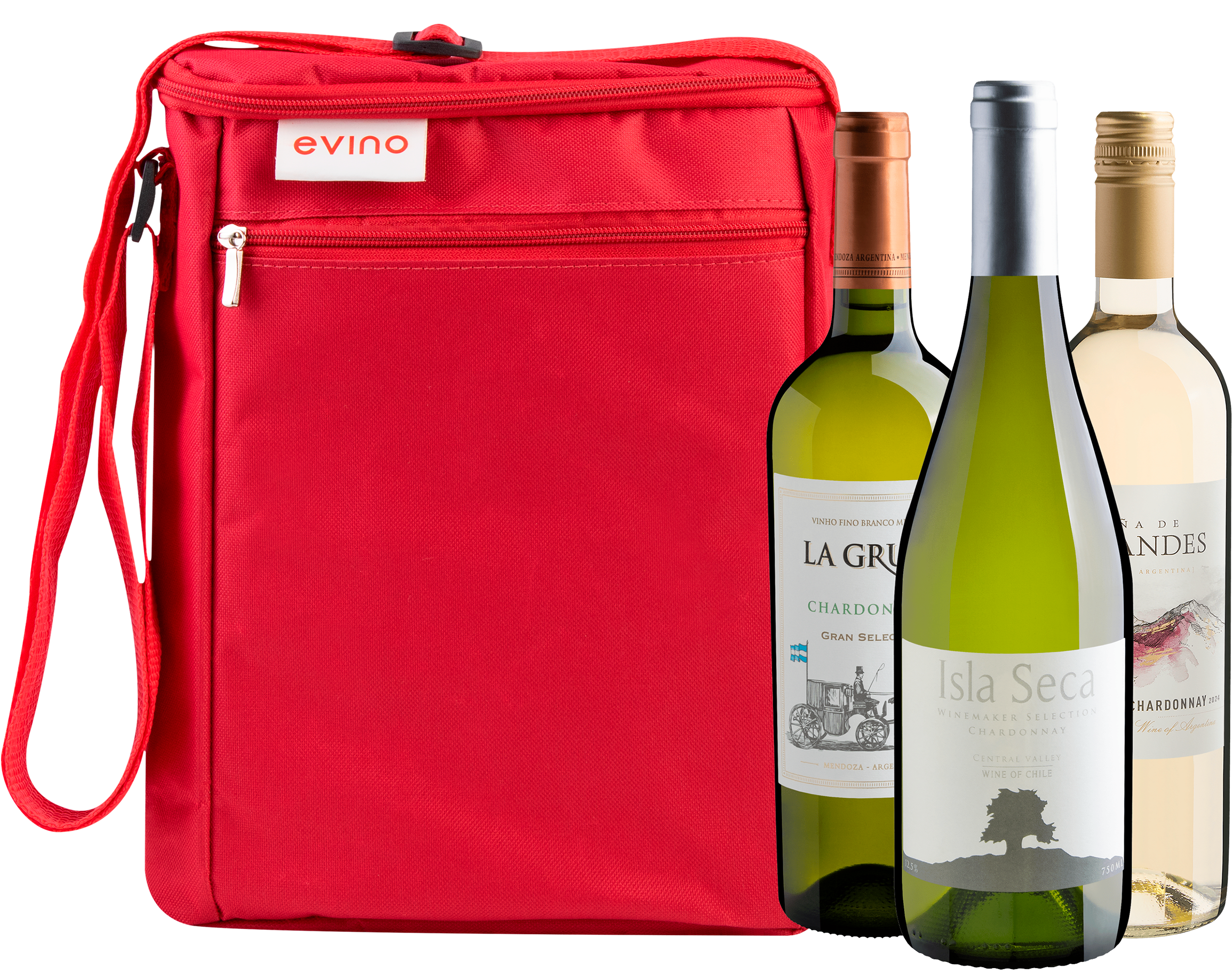 Kit 3 Chardonnays + Bolsa Exclusiva