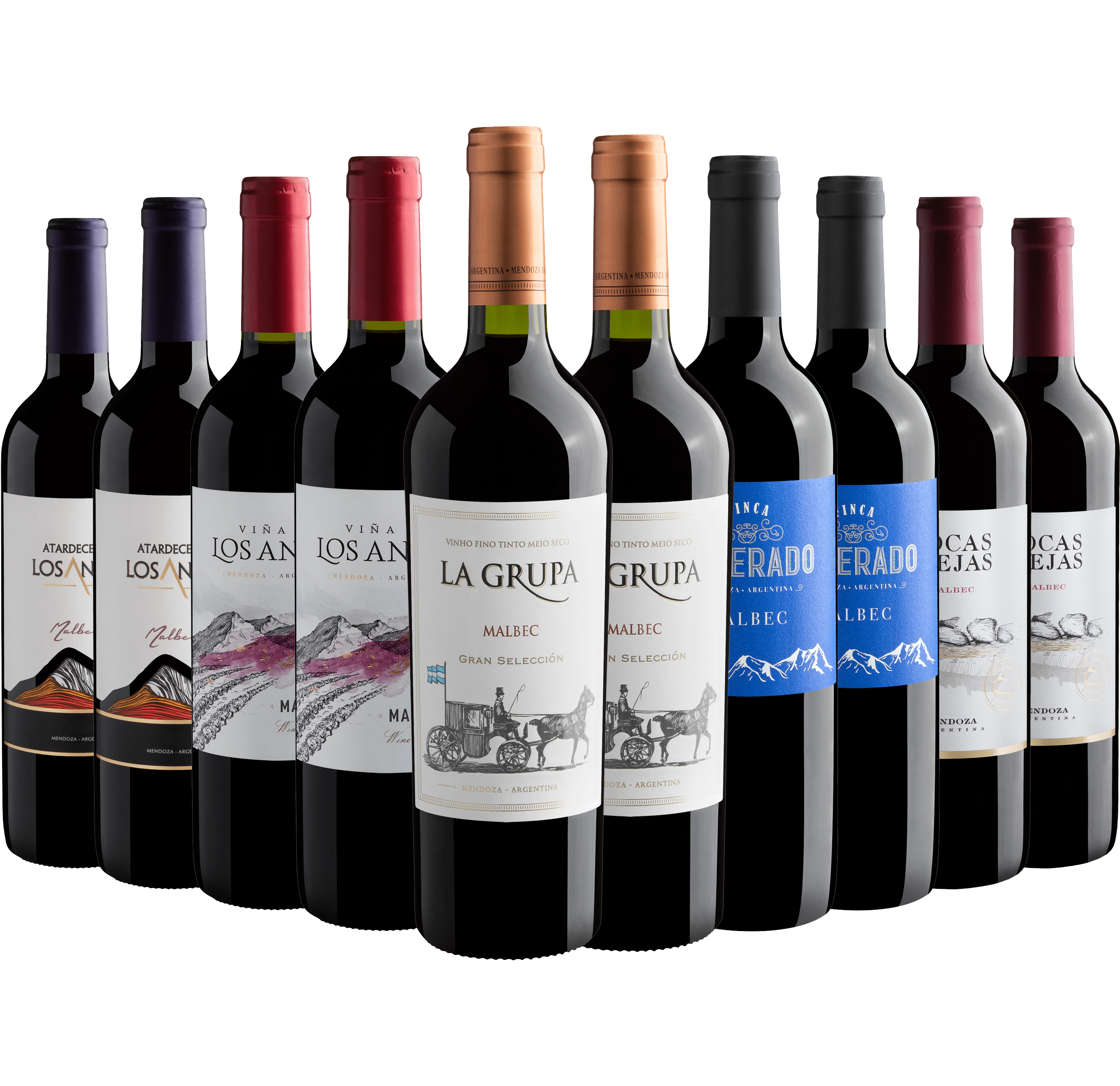 Kit Malbecs | 10 garrafas por R$26,90 cada*