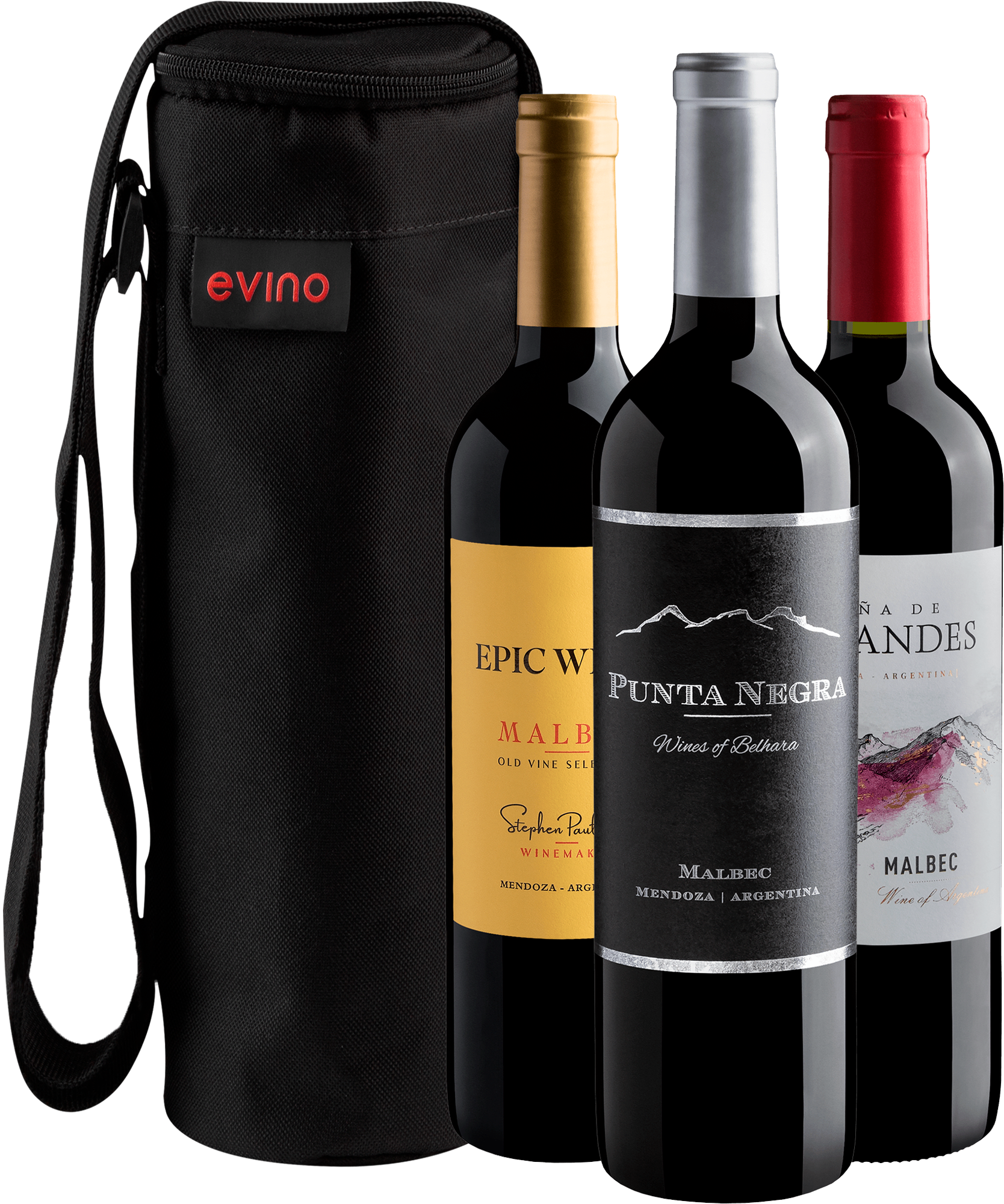 Kit 3 Malbecs + Bolsa Exclusiva por R$139,90