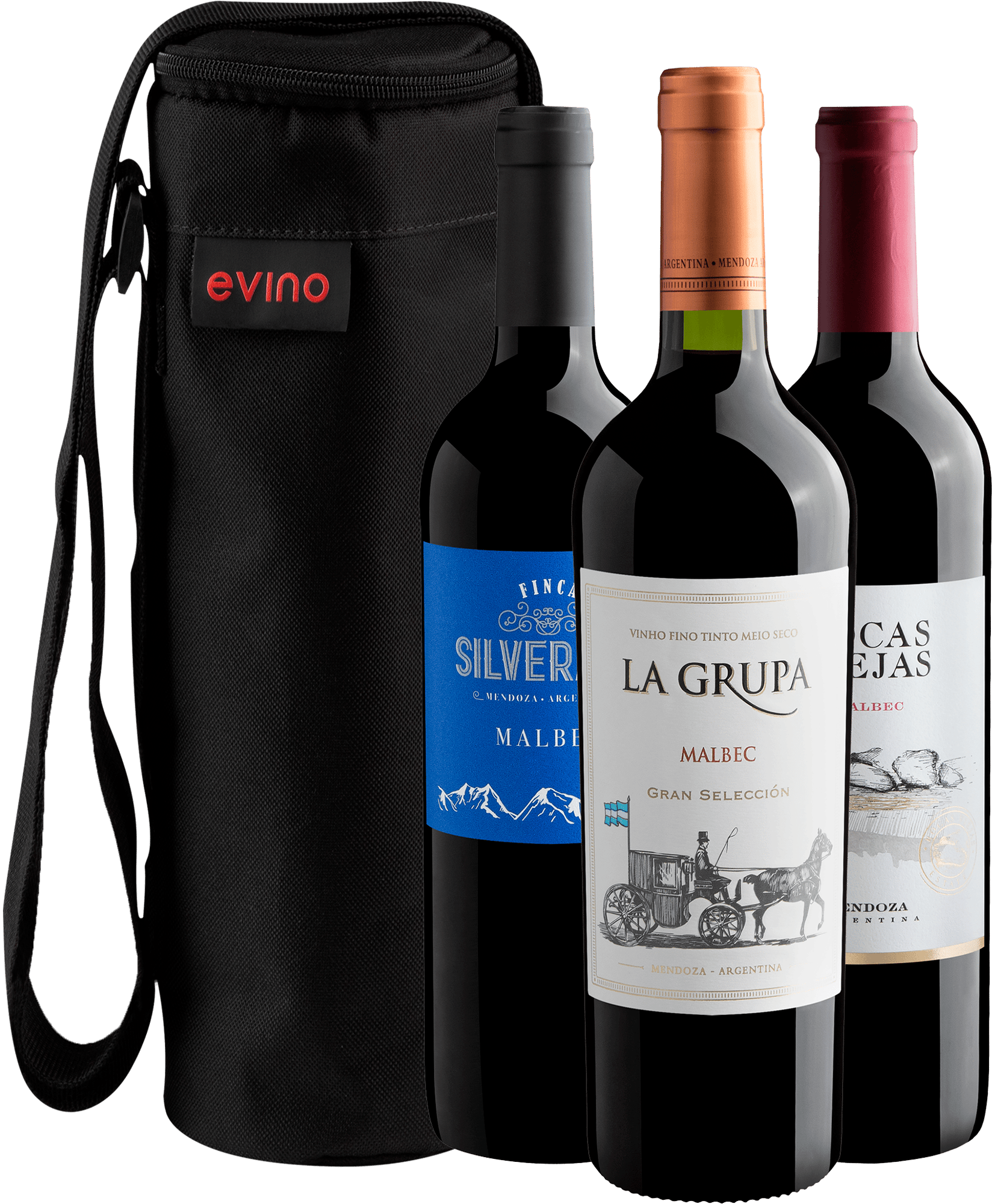 Kit 3 Malbecs + Bolsa Exclusiva