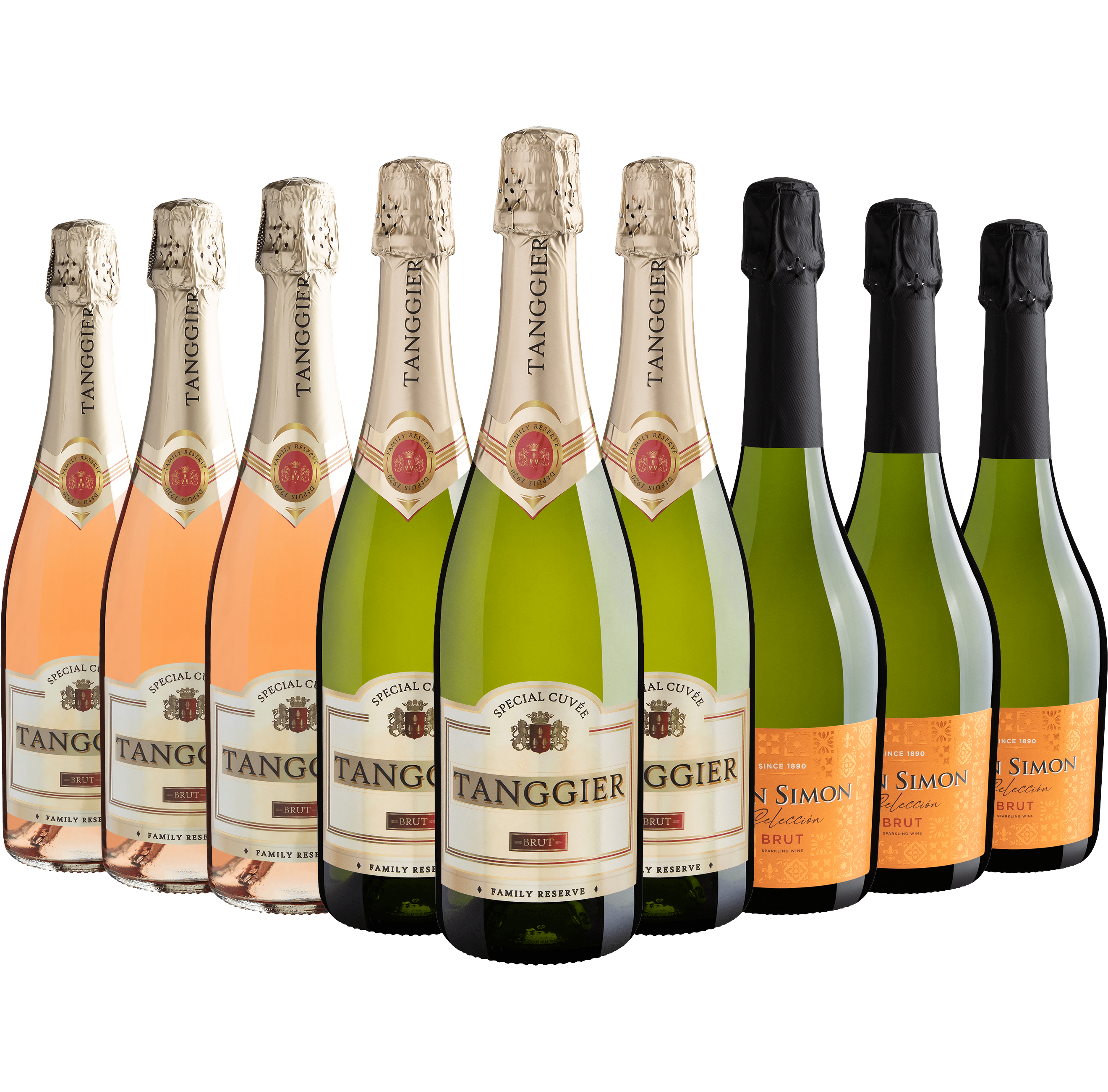Kit Espumantes Espanhóis | 9 garrafas por R$35,90 cada 